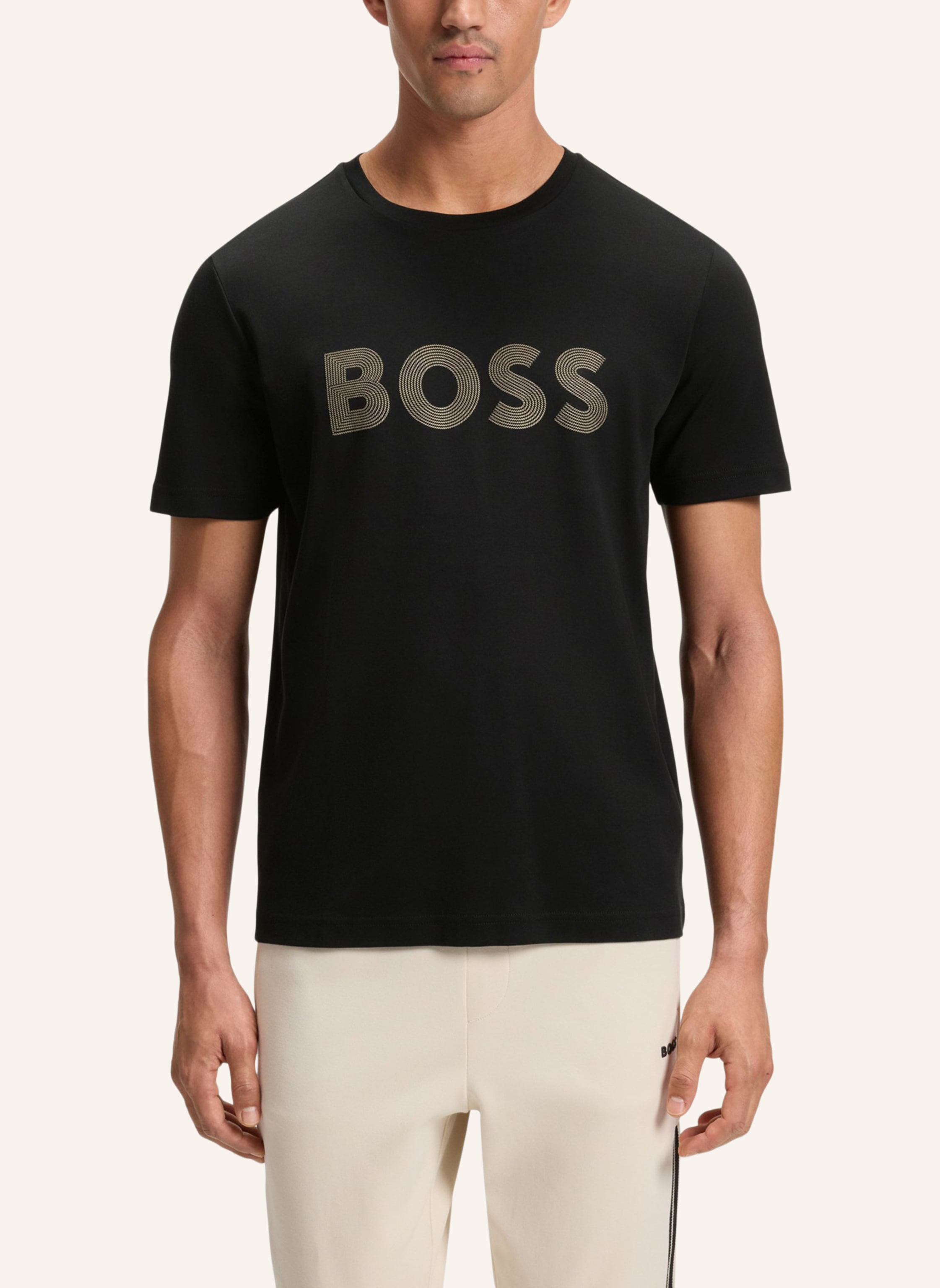 Thumbnail - Boss T-Shirt Tee Logo Future Regular Fit schwarz