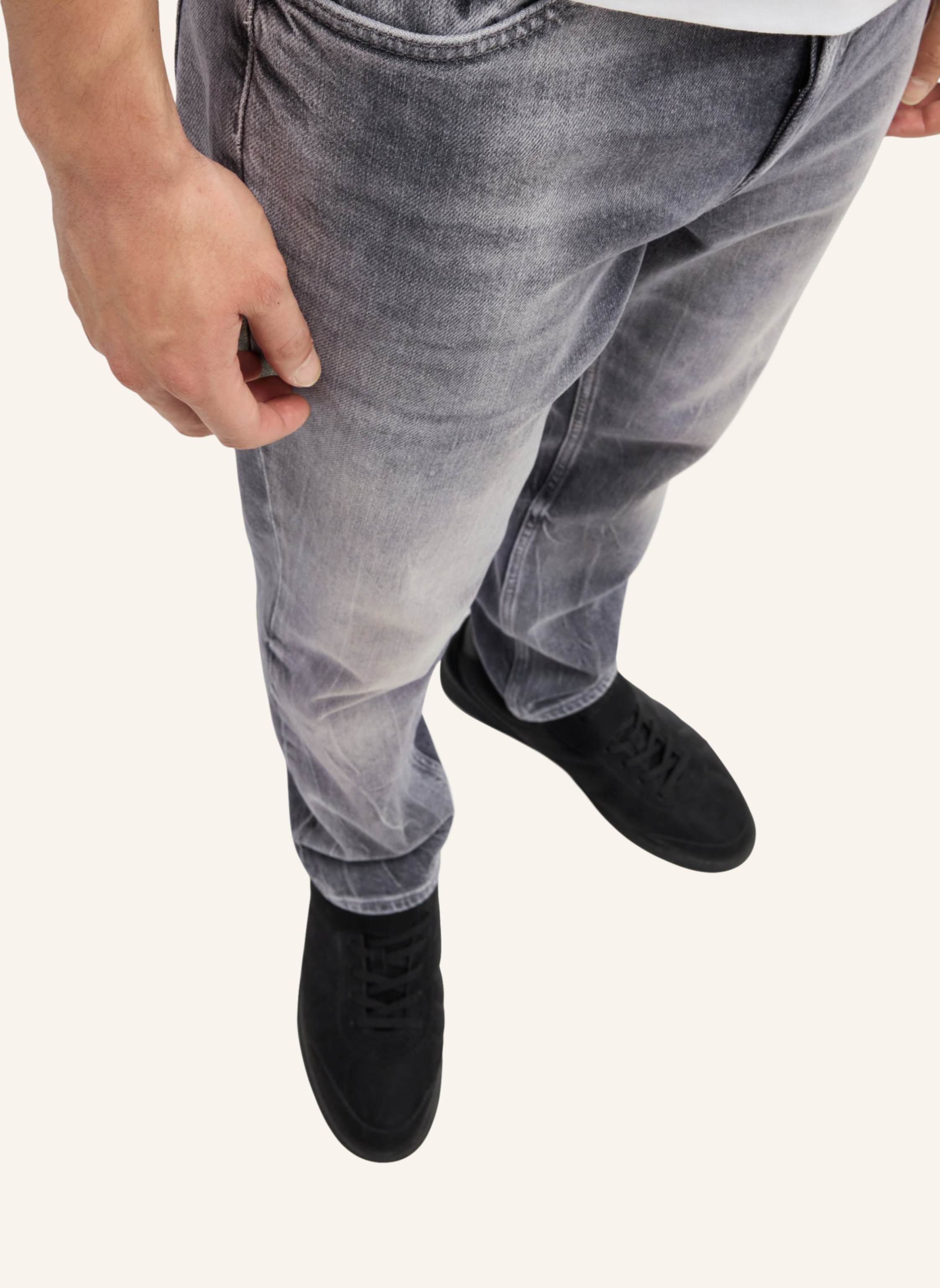Thumbnail - Hugo Jeans Brody Tapered Fit grau