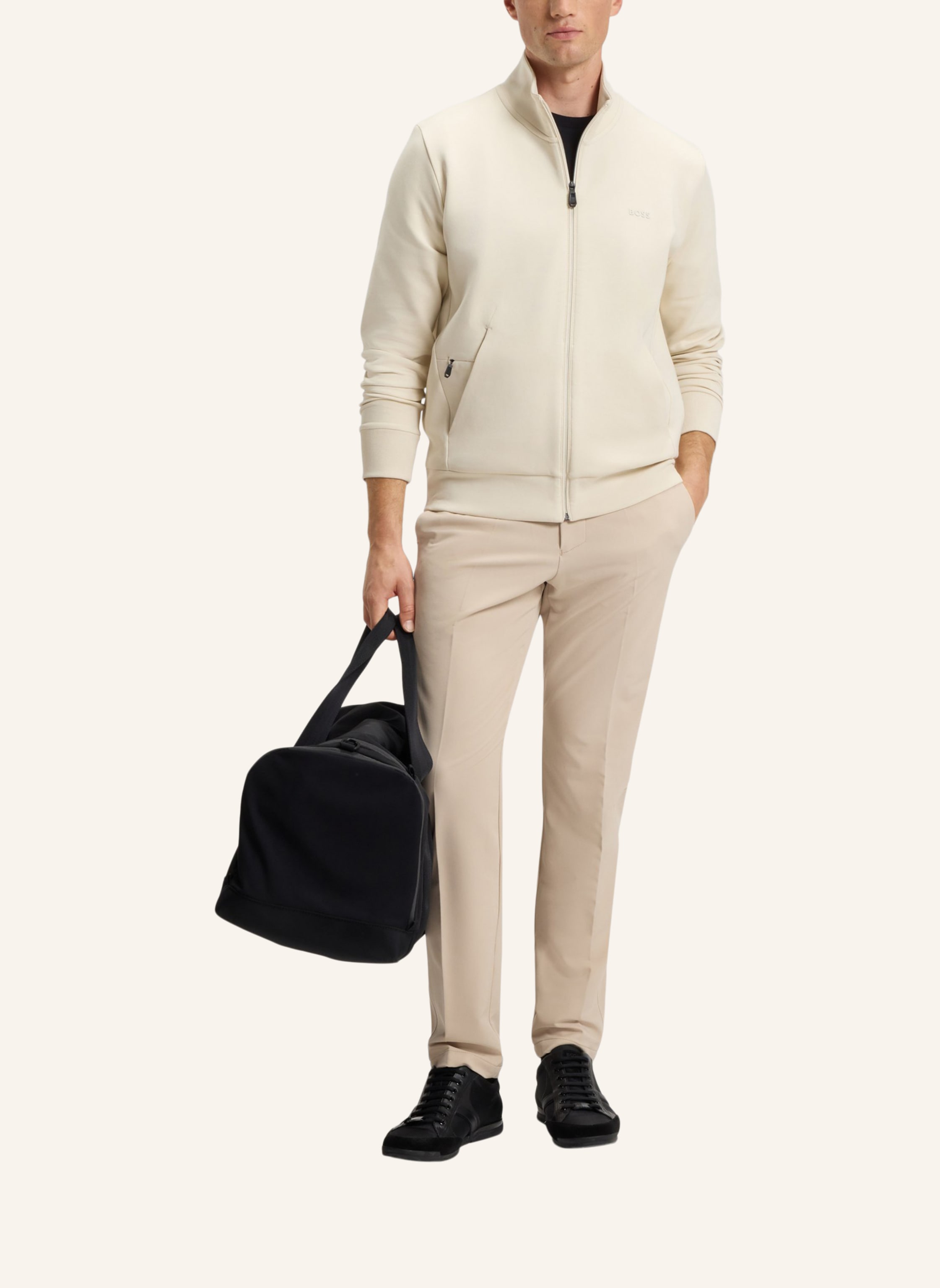 Thumbnail - Boss Sweatshirt Skaz Regular Fit weiss
