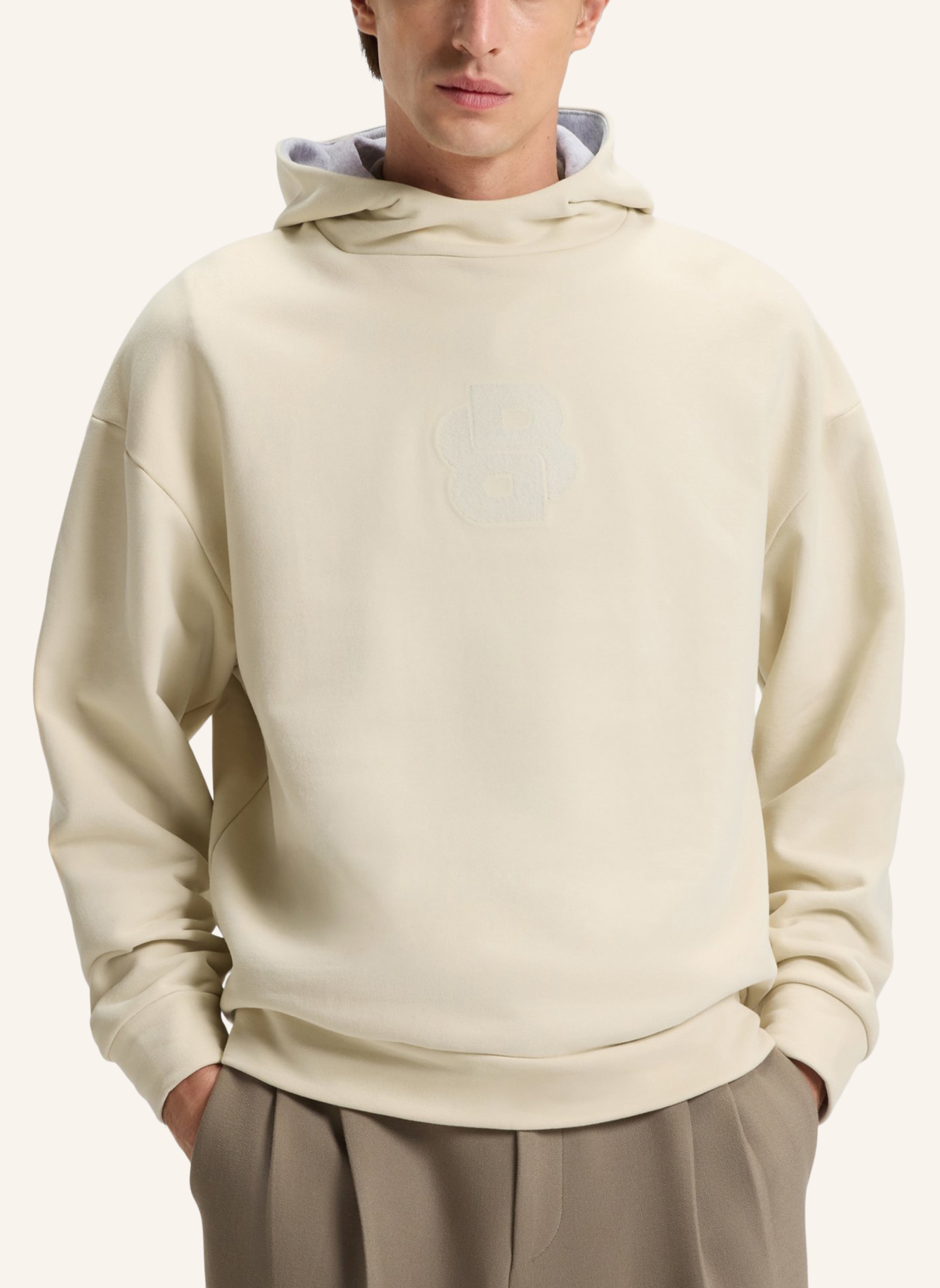 Thumbnail - Boss Sweatshirt C-Stevens 31 Relaxed Fit weiss