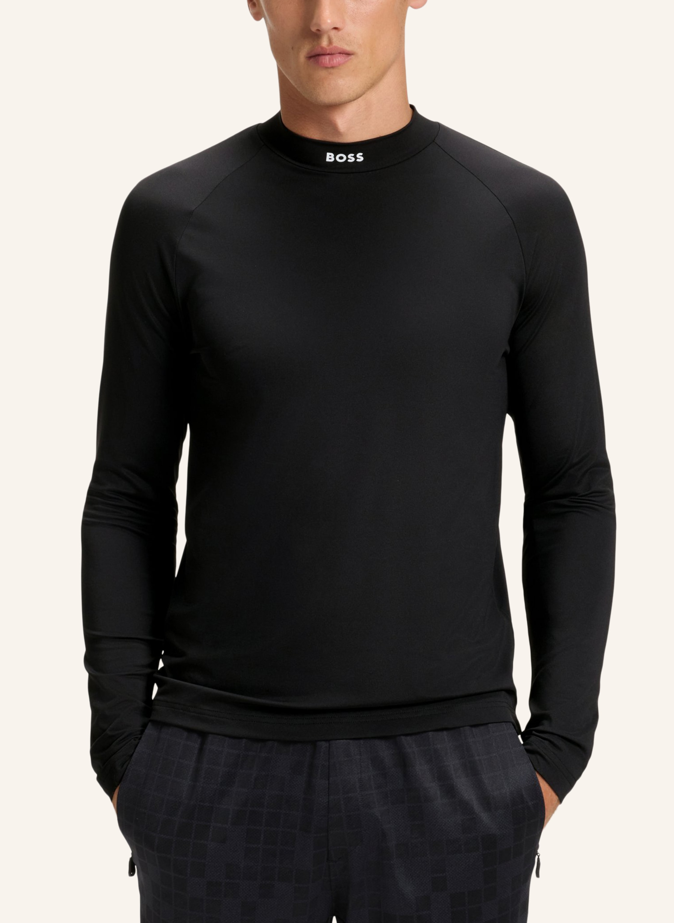 Thumbnail - Boss T-Shirt Tock Active Slim Fit schwarz