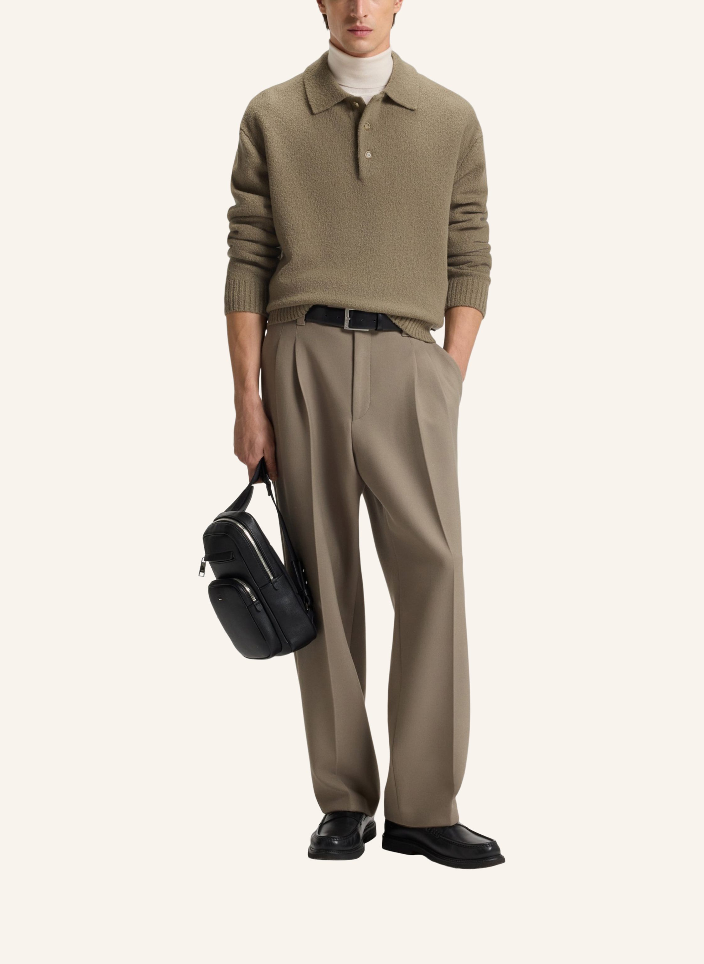 Thumbnail - Boss Pullover C-Hadone Relaxed Fit braun