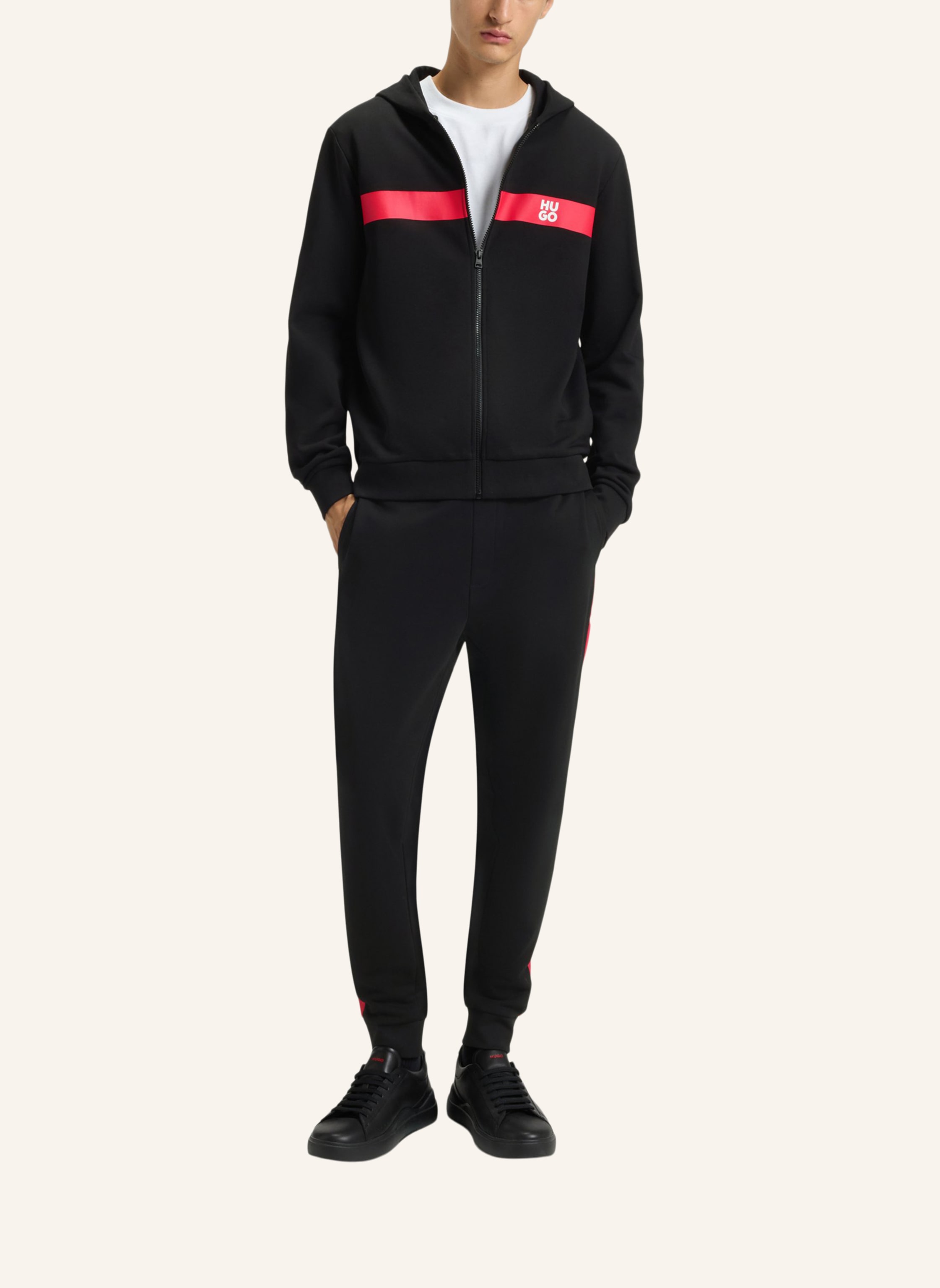 Thumbnail - Hugo Sweatshirt Dhani_In Regular Fit schwarz
