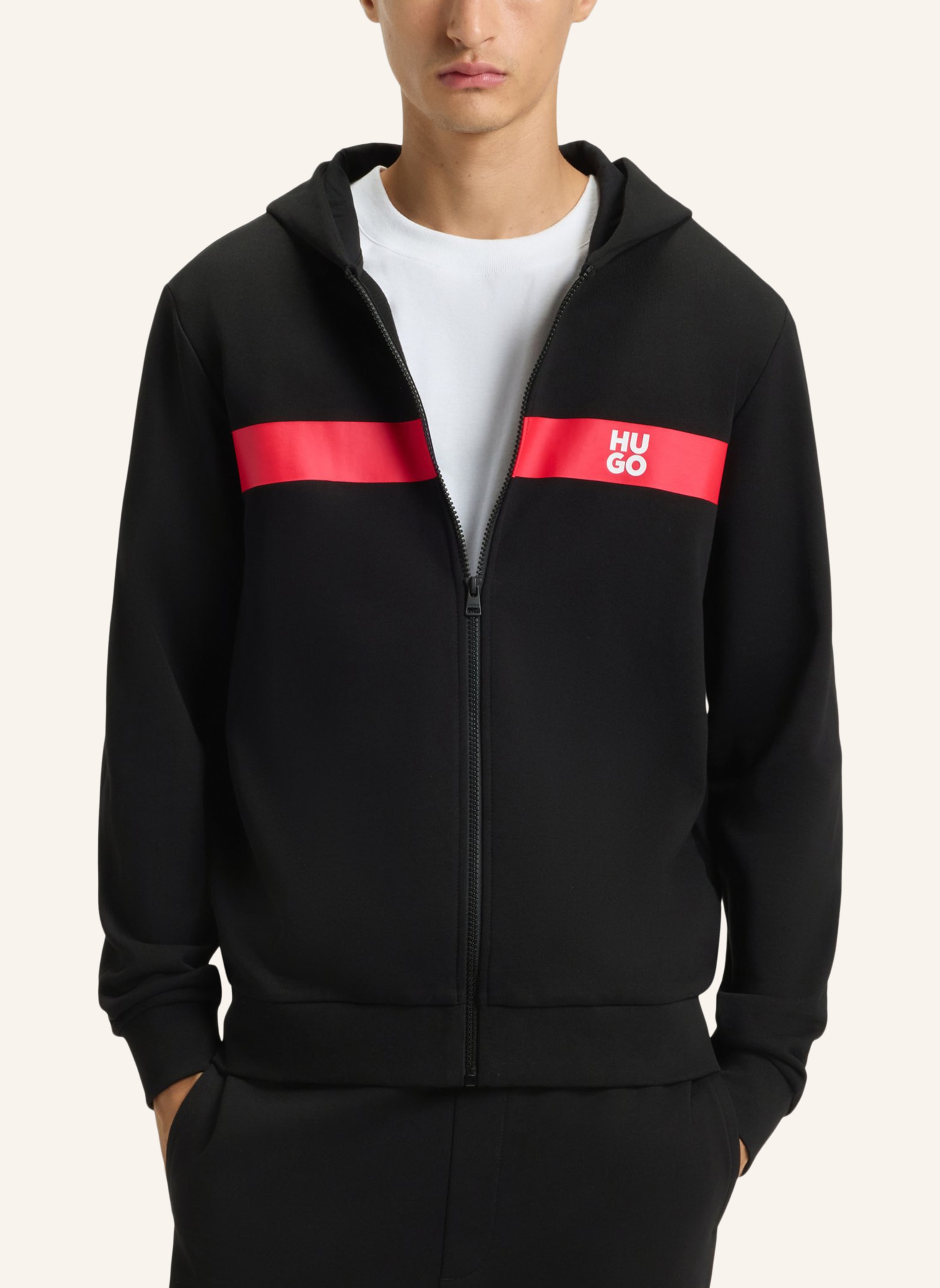 Thumbnail - Hugo Sweatshirt Dhani_In Regular Fit schwarz