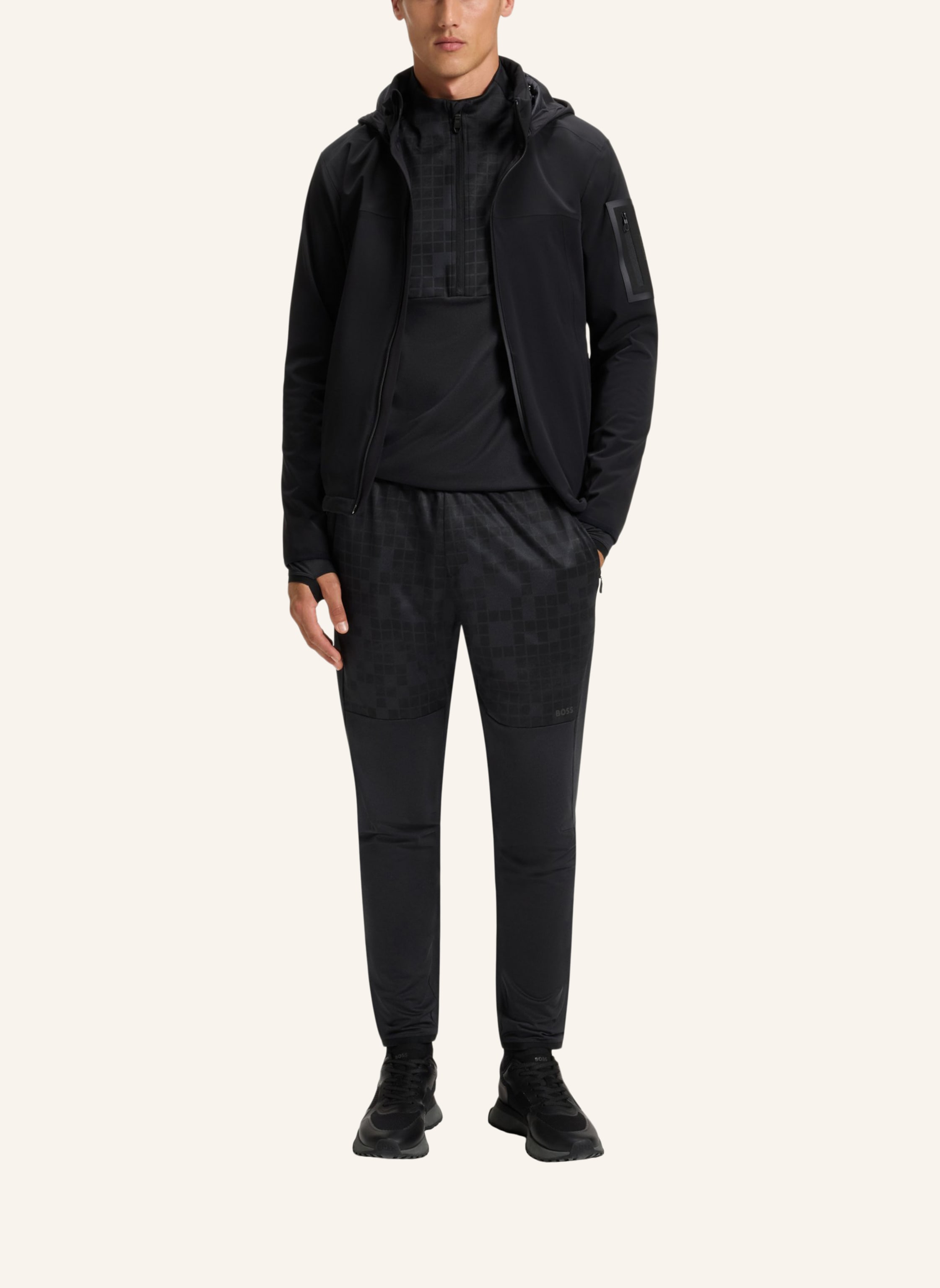 Thumbnail - Boss Casual Hose Jt_Jump Long Regular Fit blau