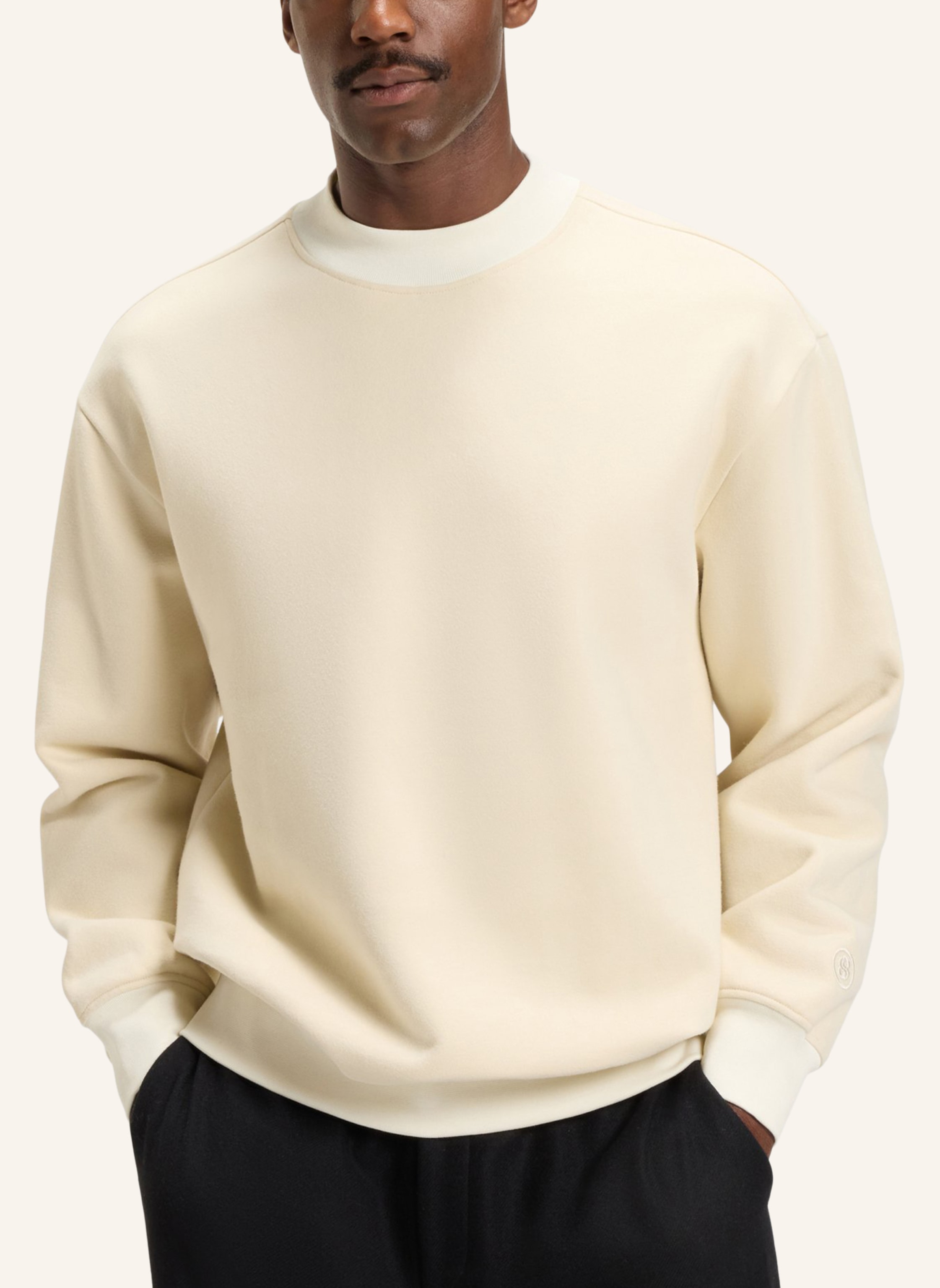 Thumbnail - Boss Sweatshirt C-Soleri 102 Regular Fit weiss