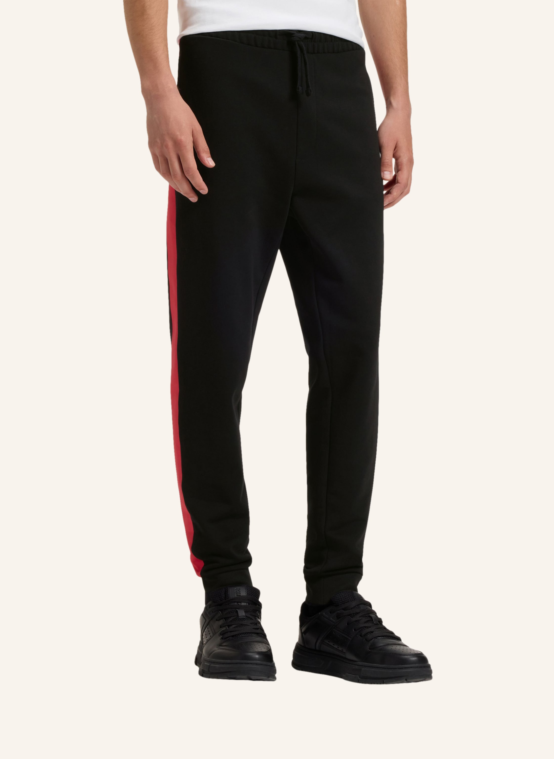 Thumbnail - Hugo Casual Hose Dzenan_In Regular Fit schwarz