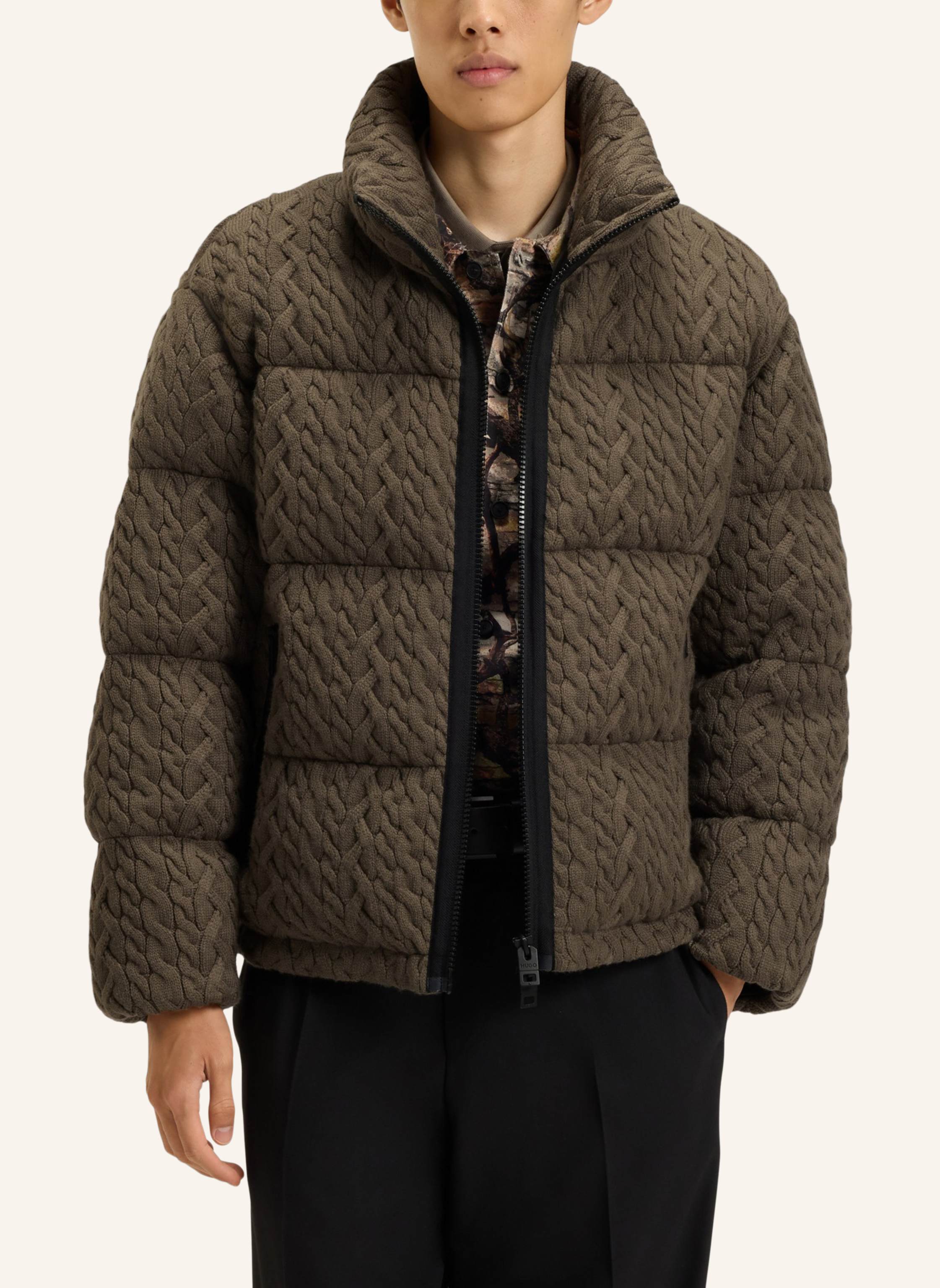Thumbnail - Hugo Casual Jacke benovo2541 Regular Fit grau
