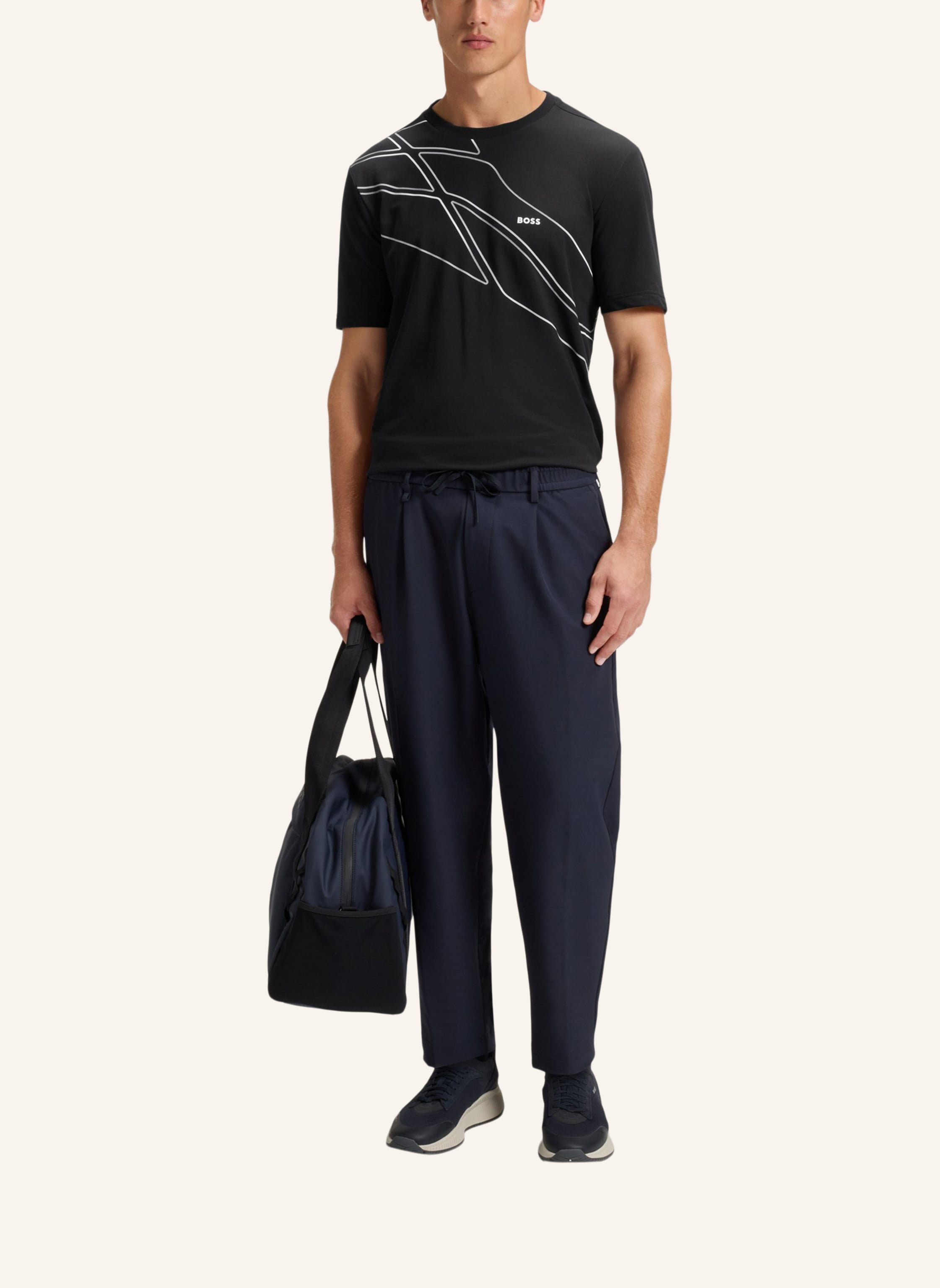 Thumbnail - Boss T-Shirt Tee 10_In blau