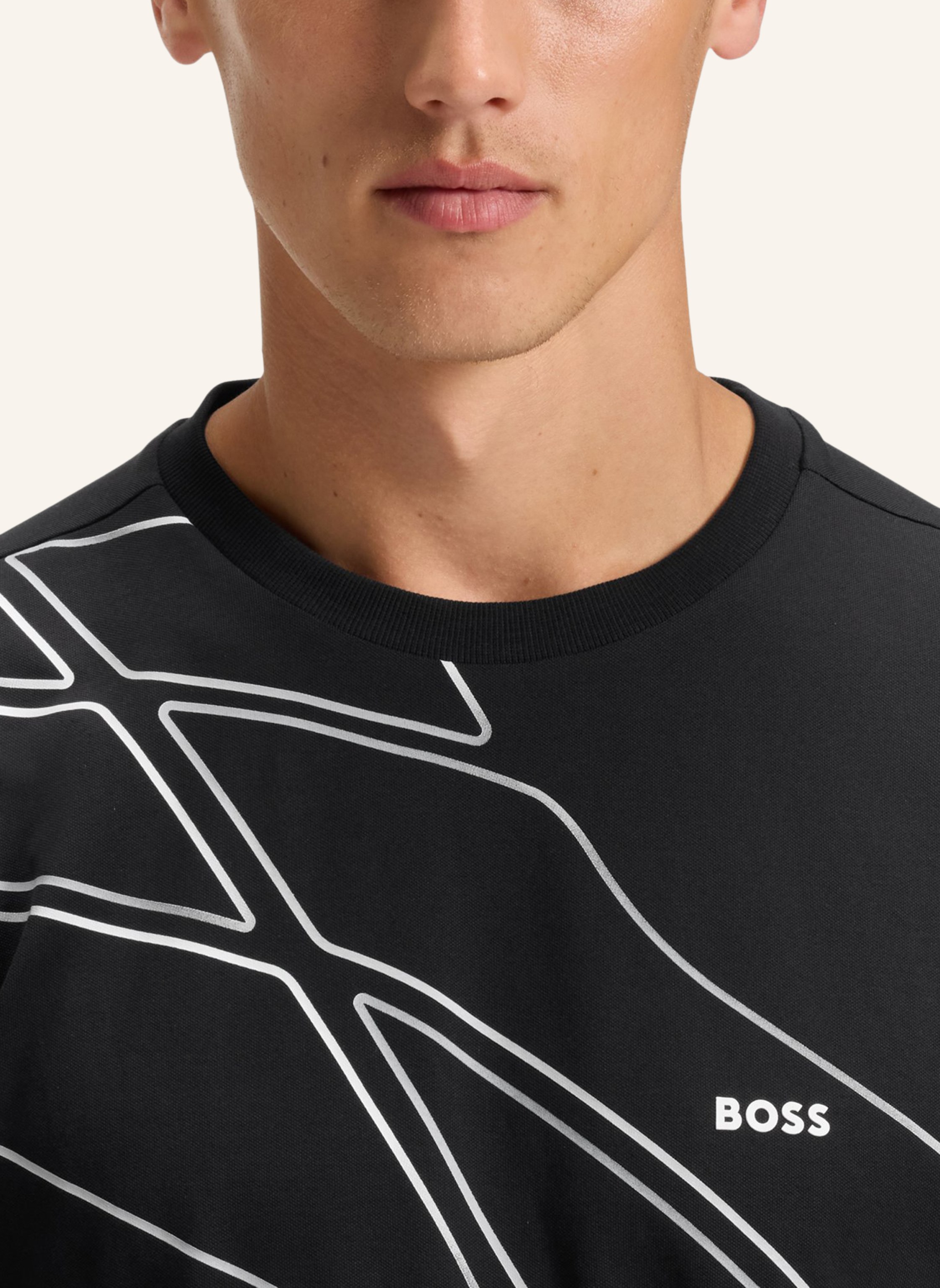 Thumbnail - Boss T-Shirt Tee 10_In blau