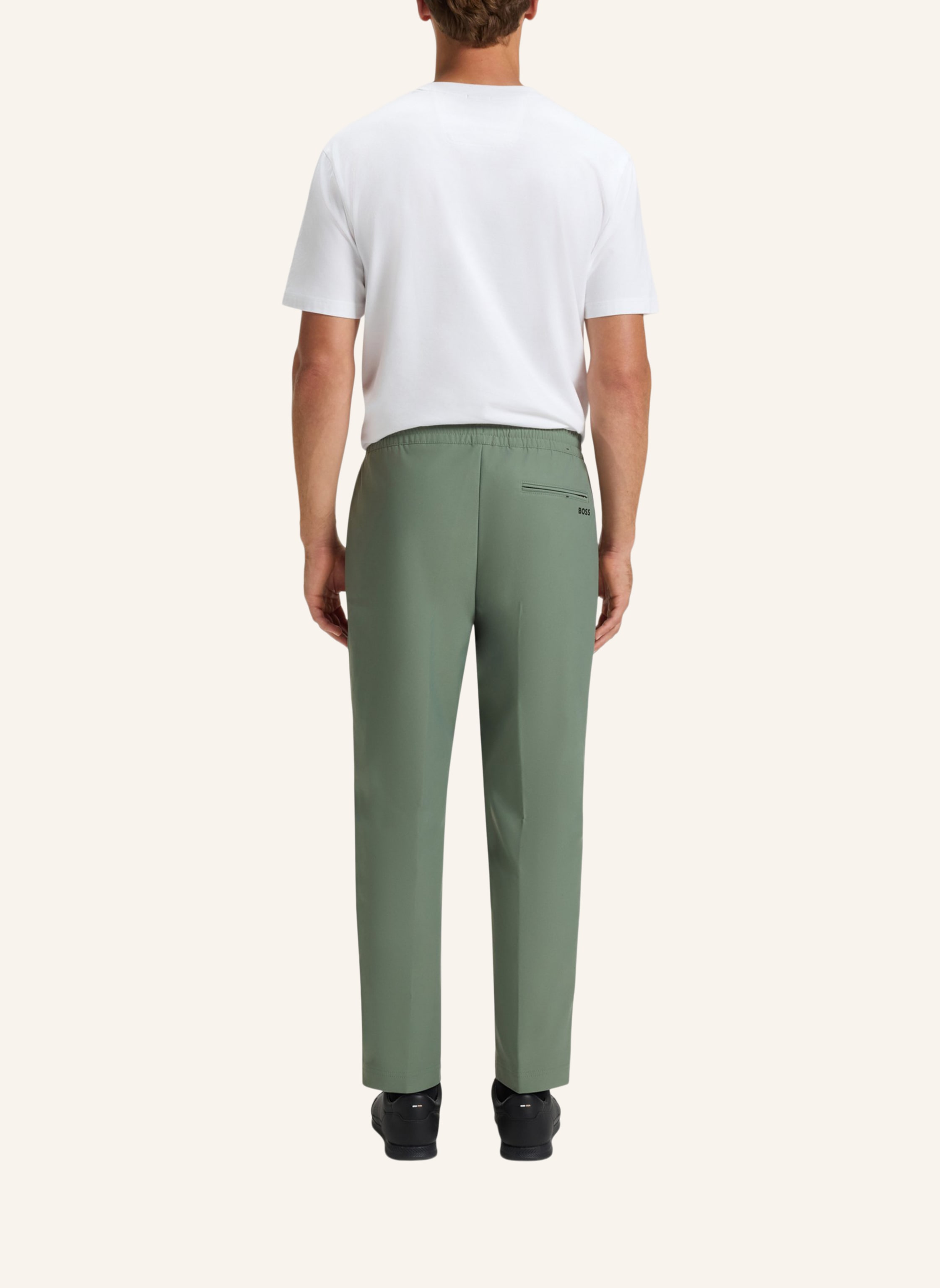Thumbnail - Boss Casual Hose T_Flex Tekco Tapered Fit gruen