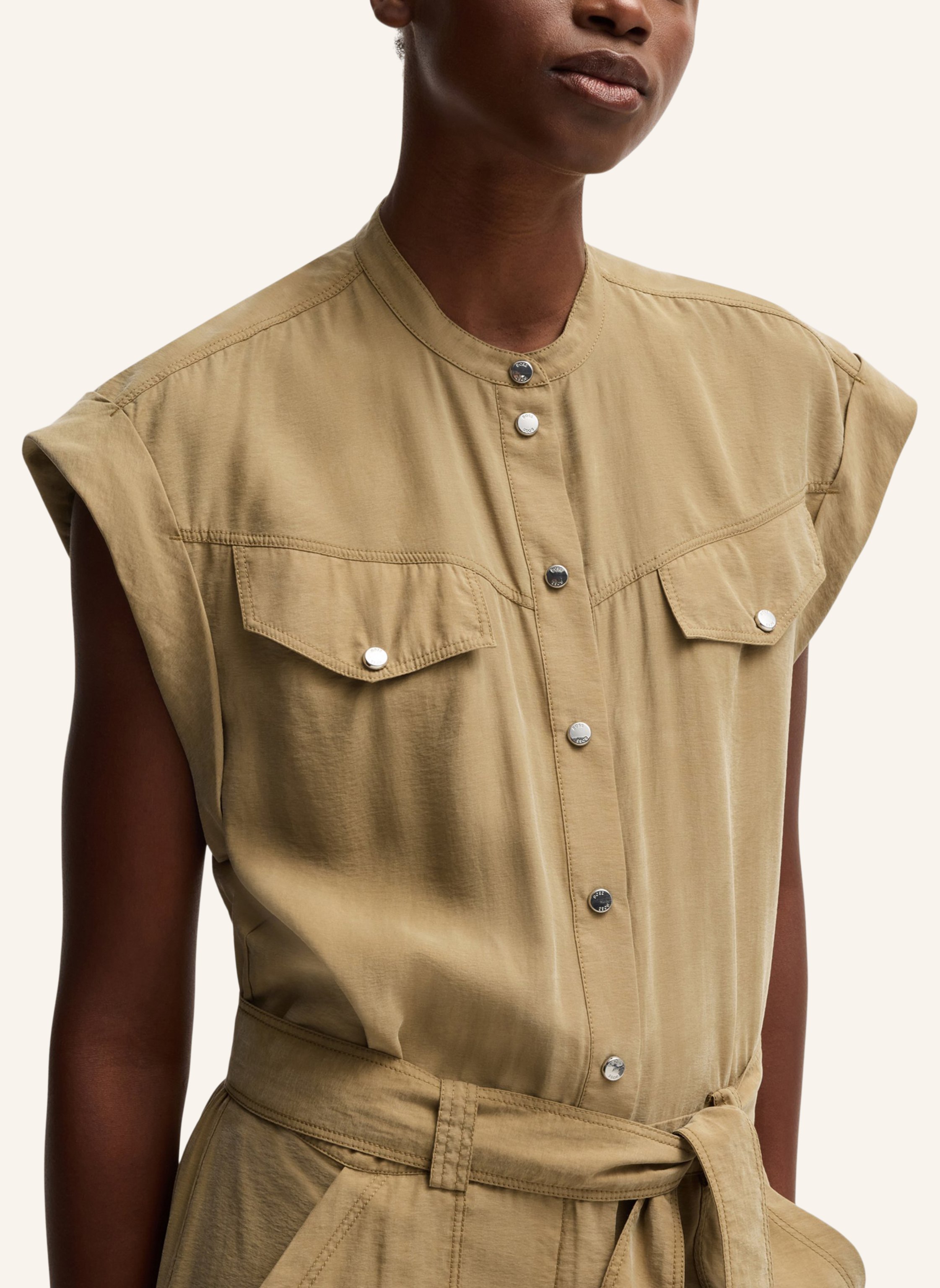 Thumbnail - Boss Business Kleid C_Dridy_1 beige