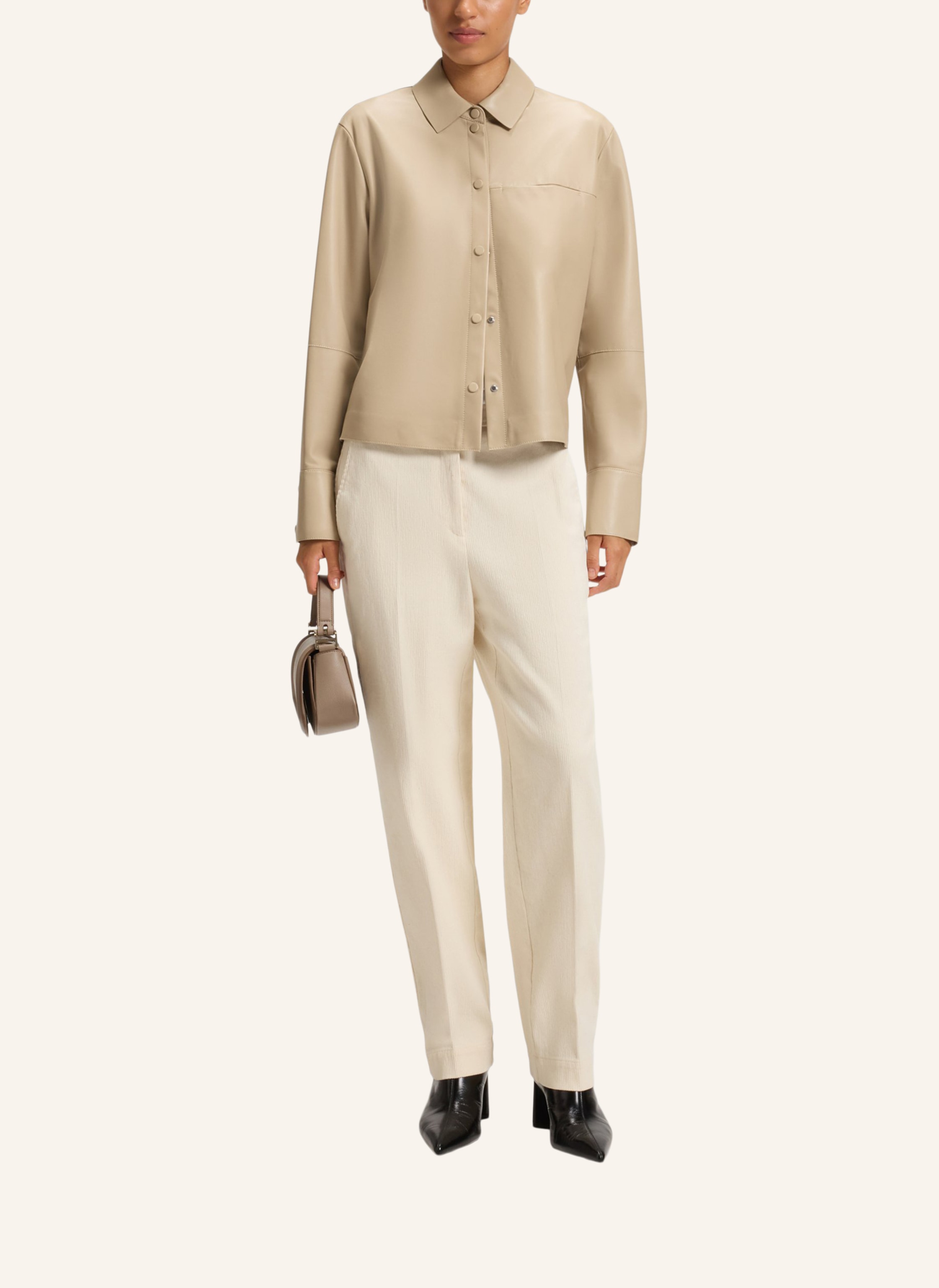 Thumbnail - Boss Business Hose tecarino2-W Regular Fit beige