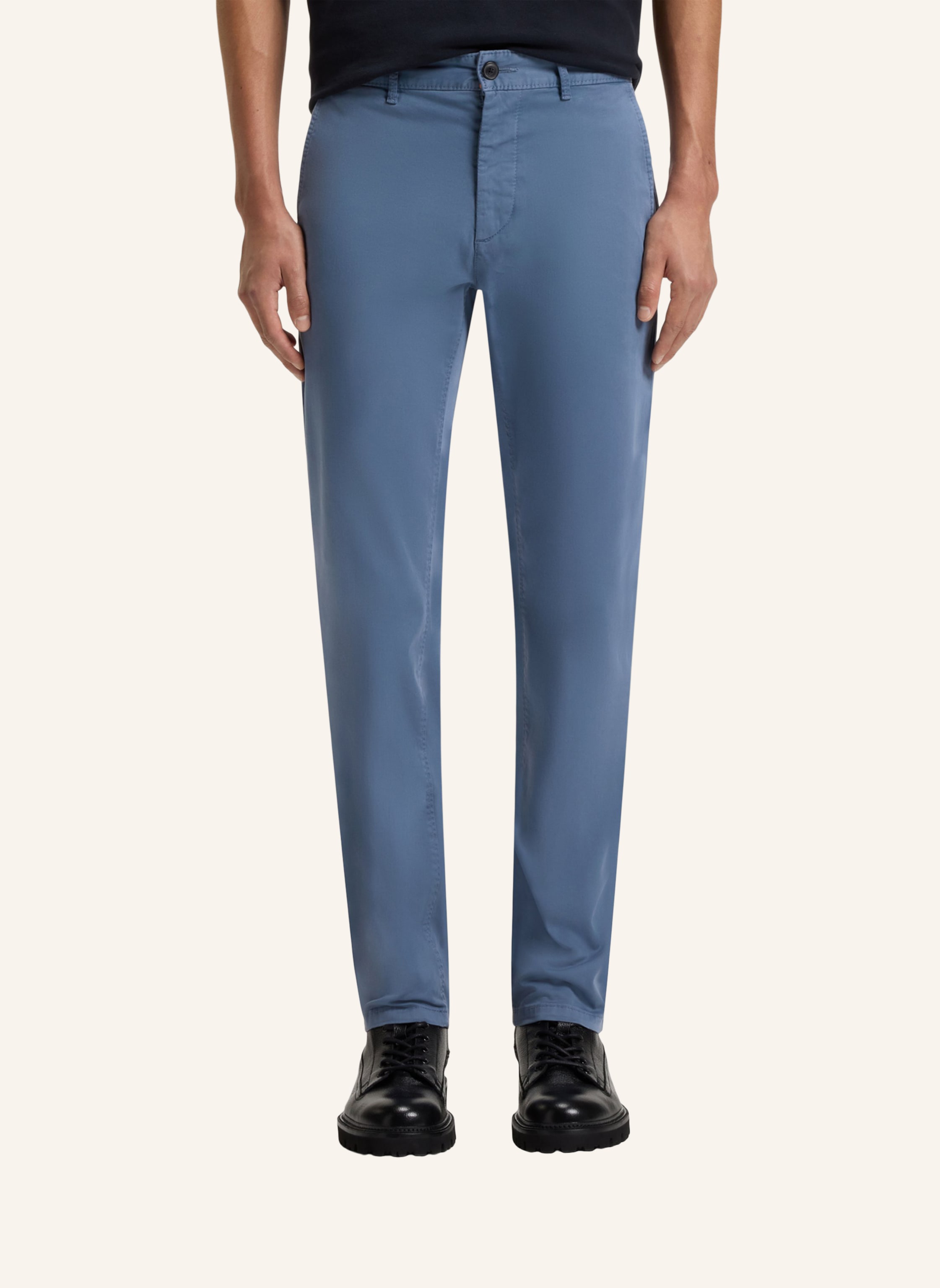 Thumbnail - Boss Chino Chino Slim Fit blau