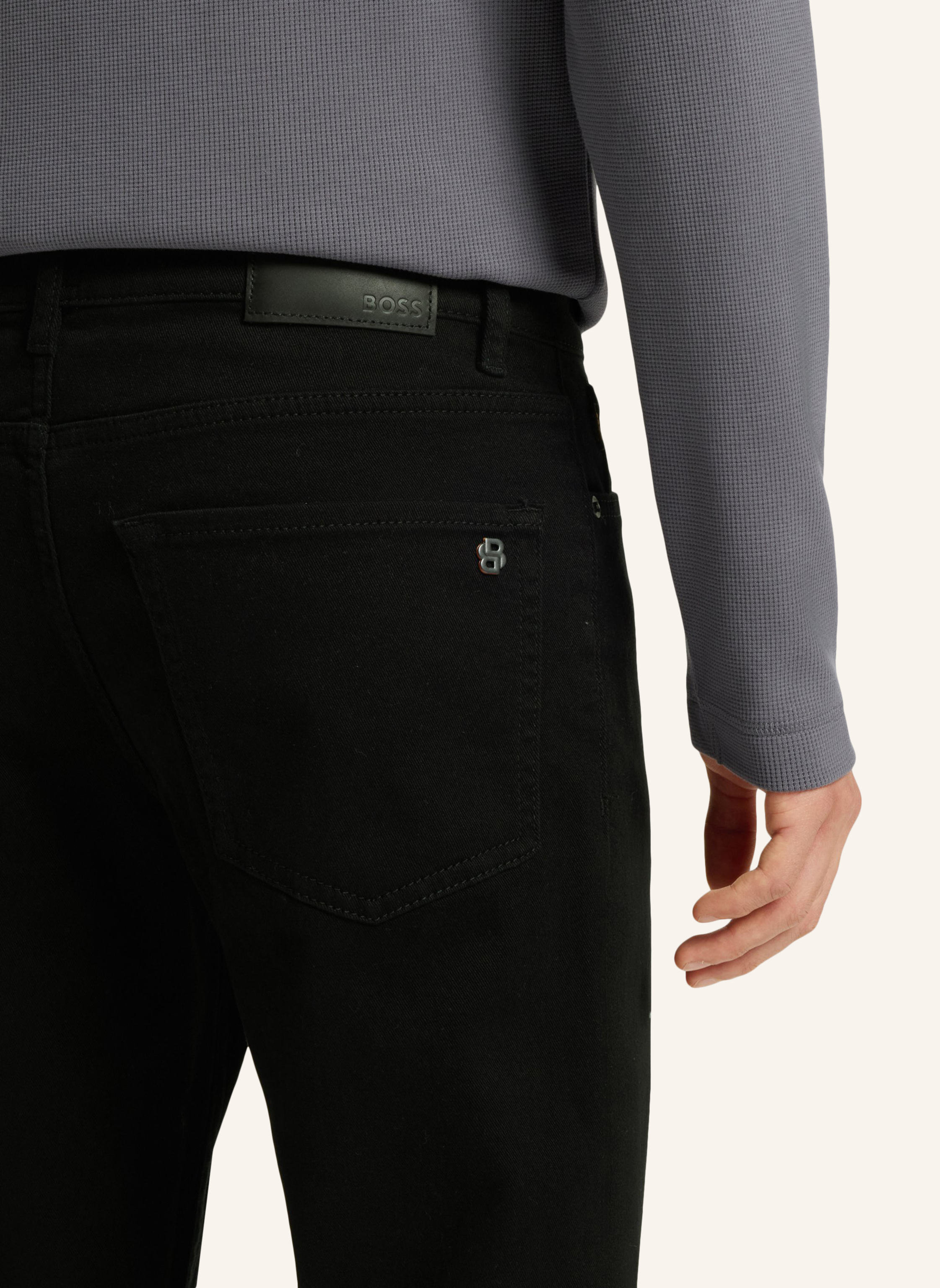 Thumbnail - Boss Jeans Onyx Bo Tapered Fit schwarz