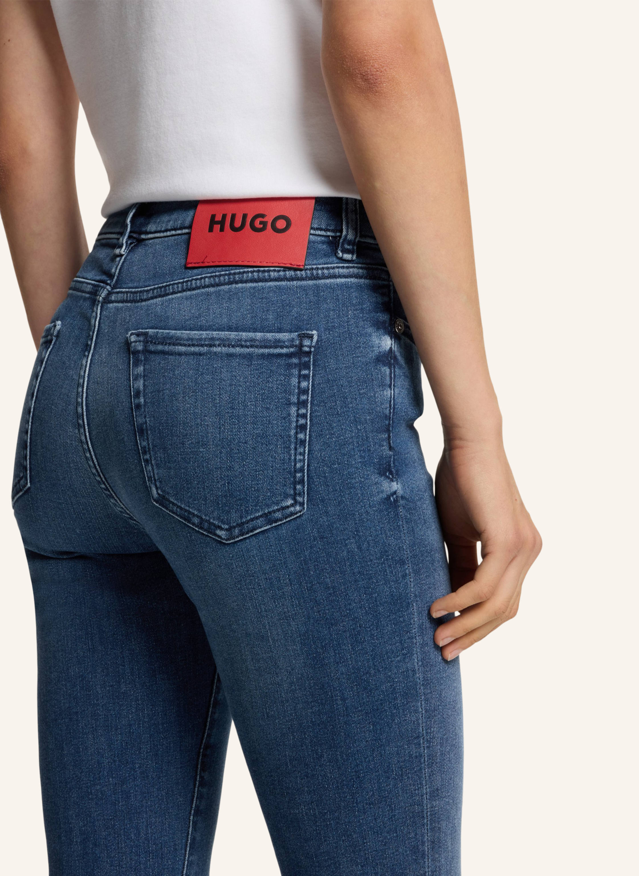 Thumbnail - Hugo Jeans 932 Skinny Fit blau