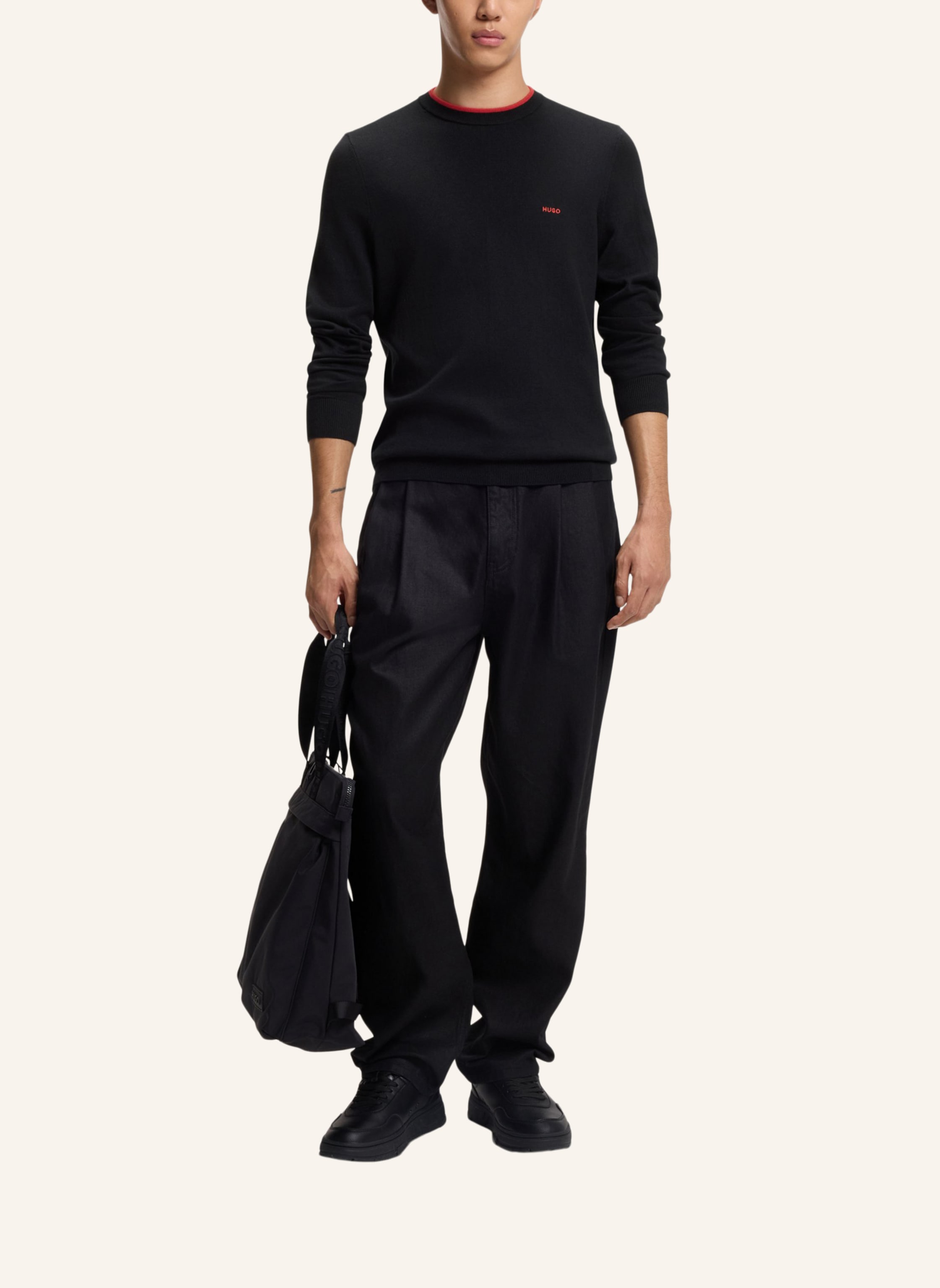 Thumbnail - Hugo Pullover San Cudo-1 Regular Fit blau