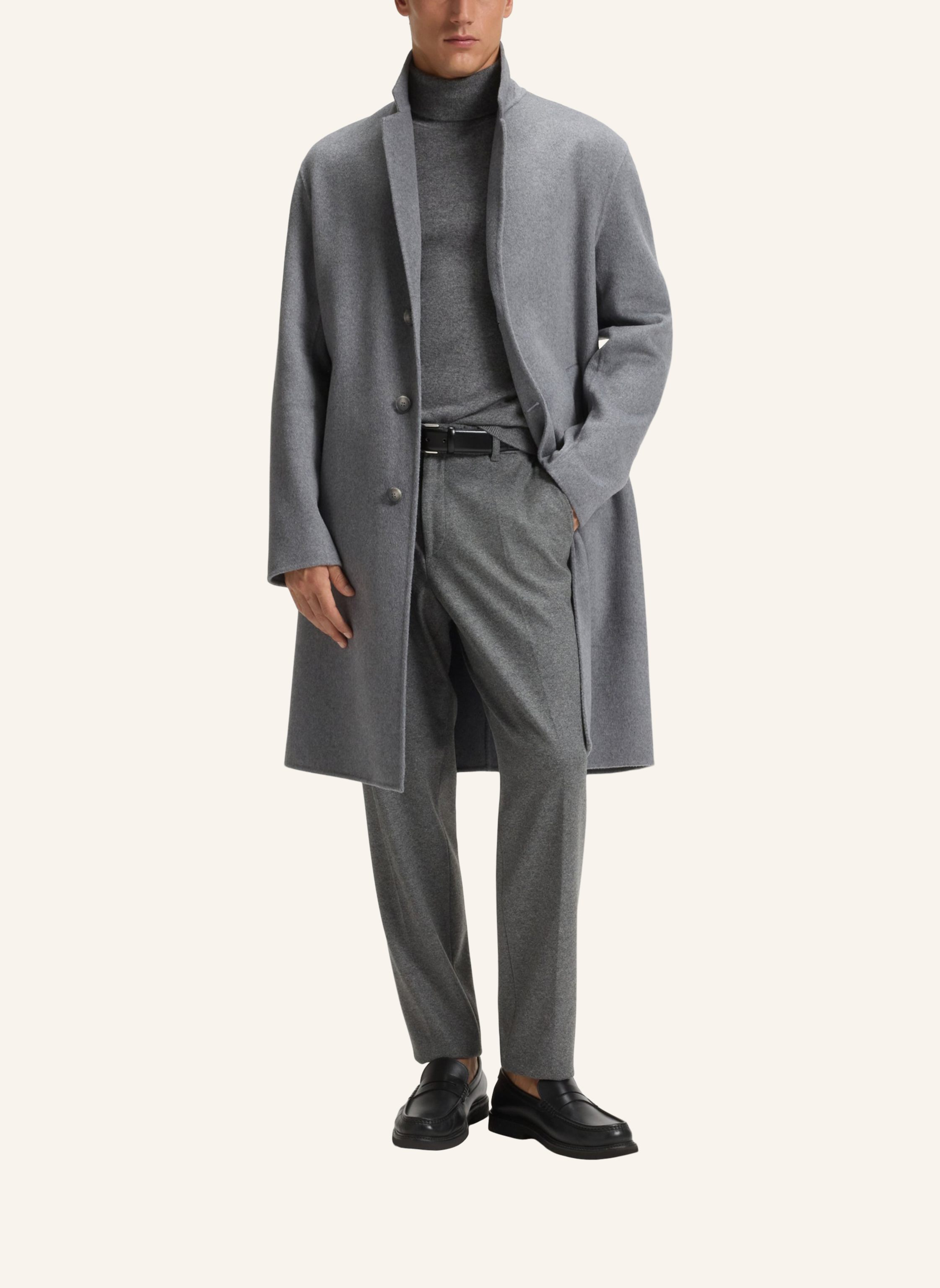 Thumbnail - Boss Pullover H-Emio Regular Fit grau