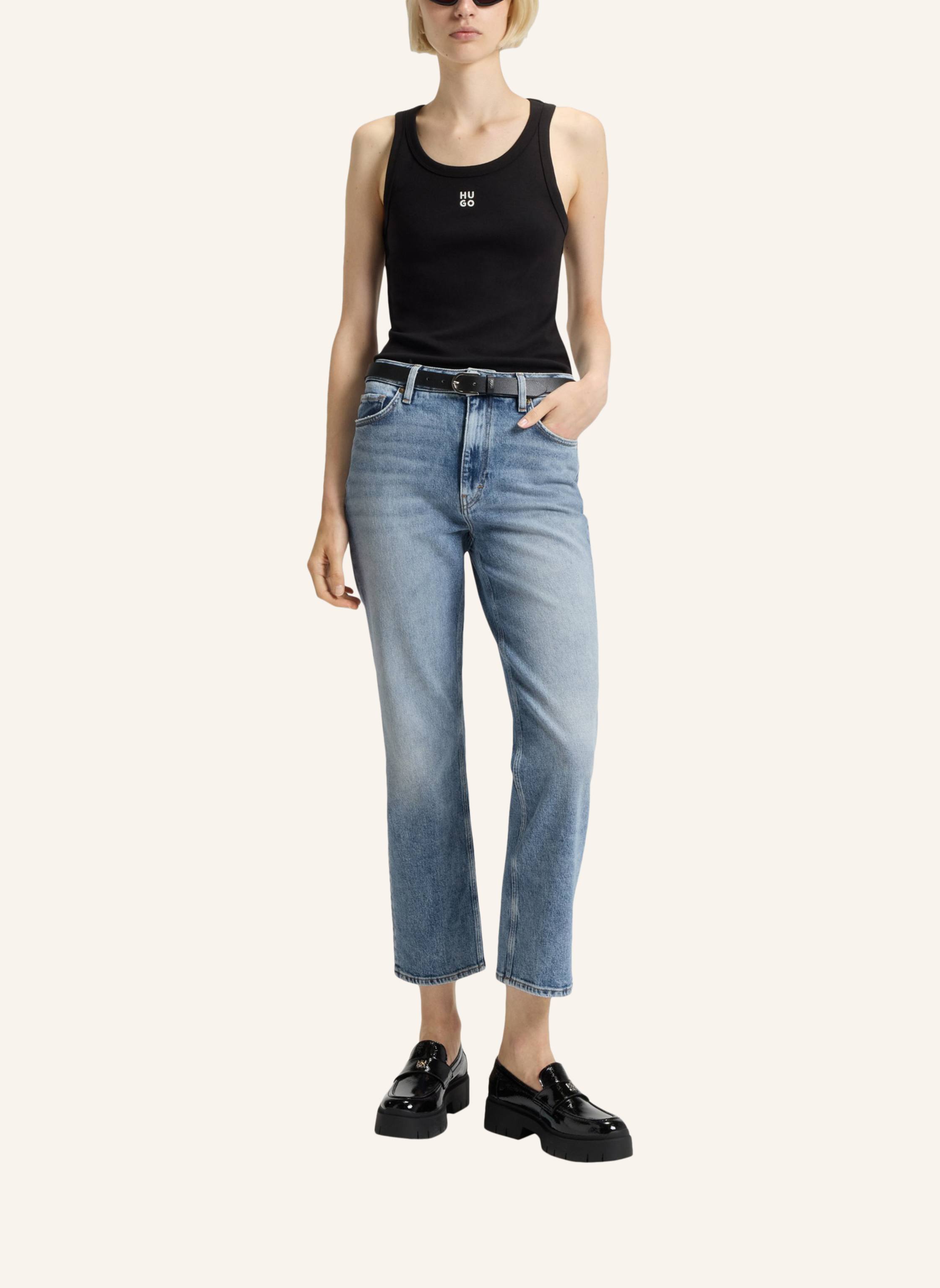 Thumbnail - Hugo Jeans Gulianne Slim Fit blau