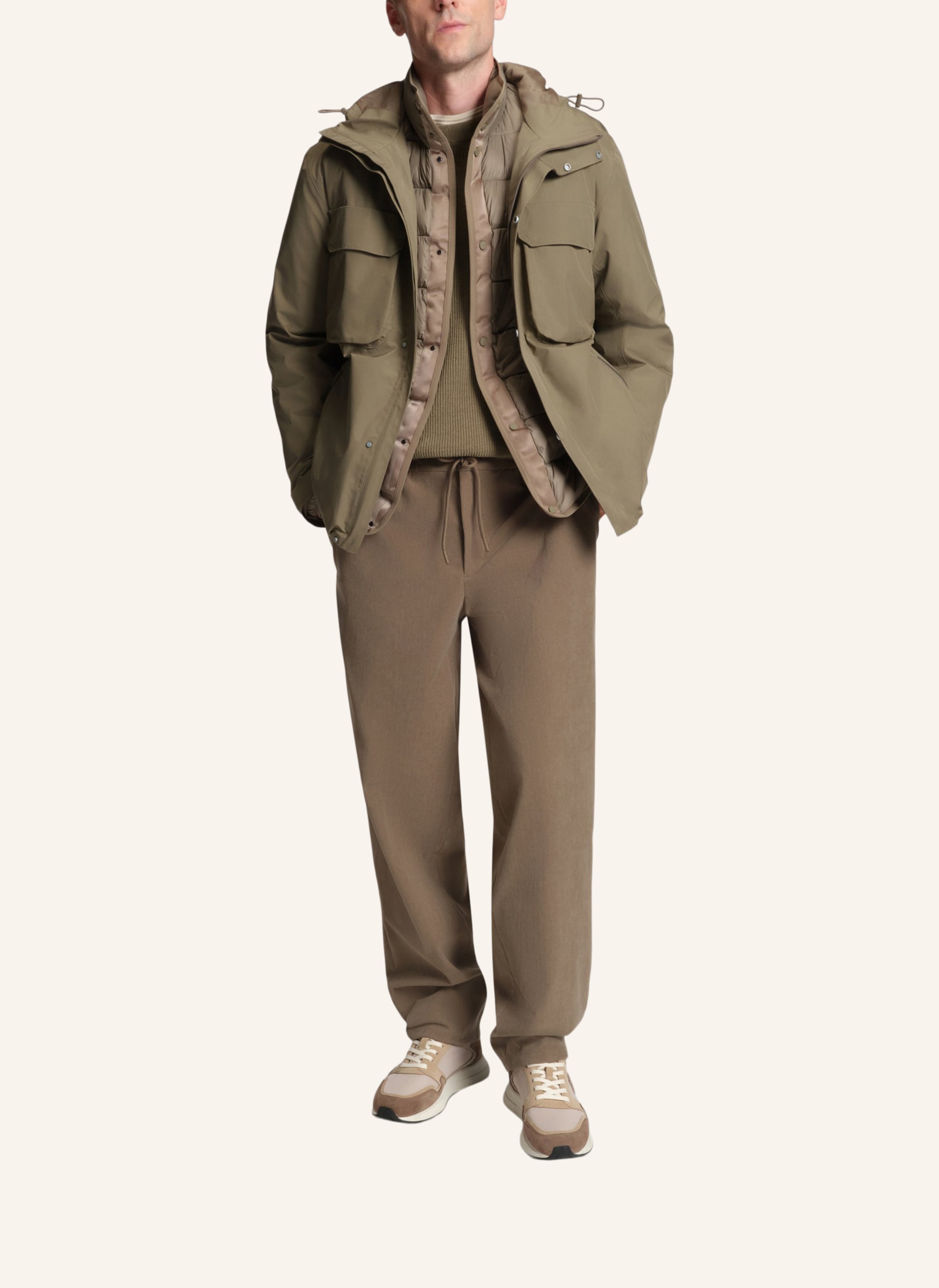 Thumbnail - Boss Pullover P-Horso Regular Fit braun