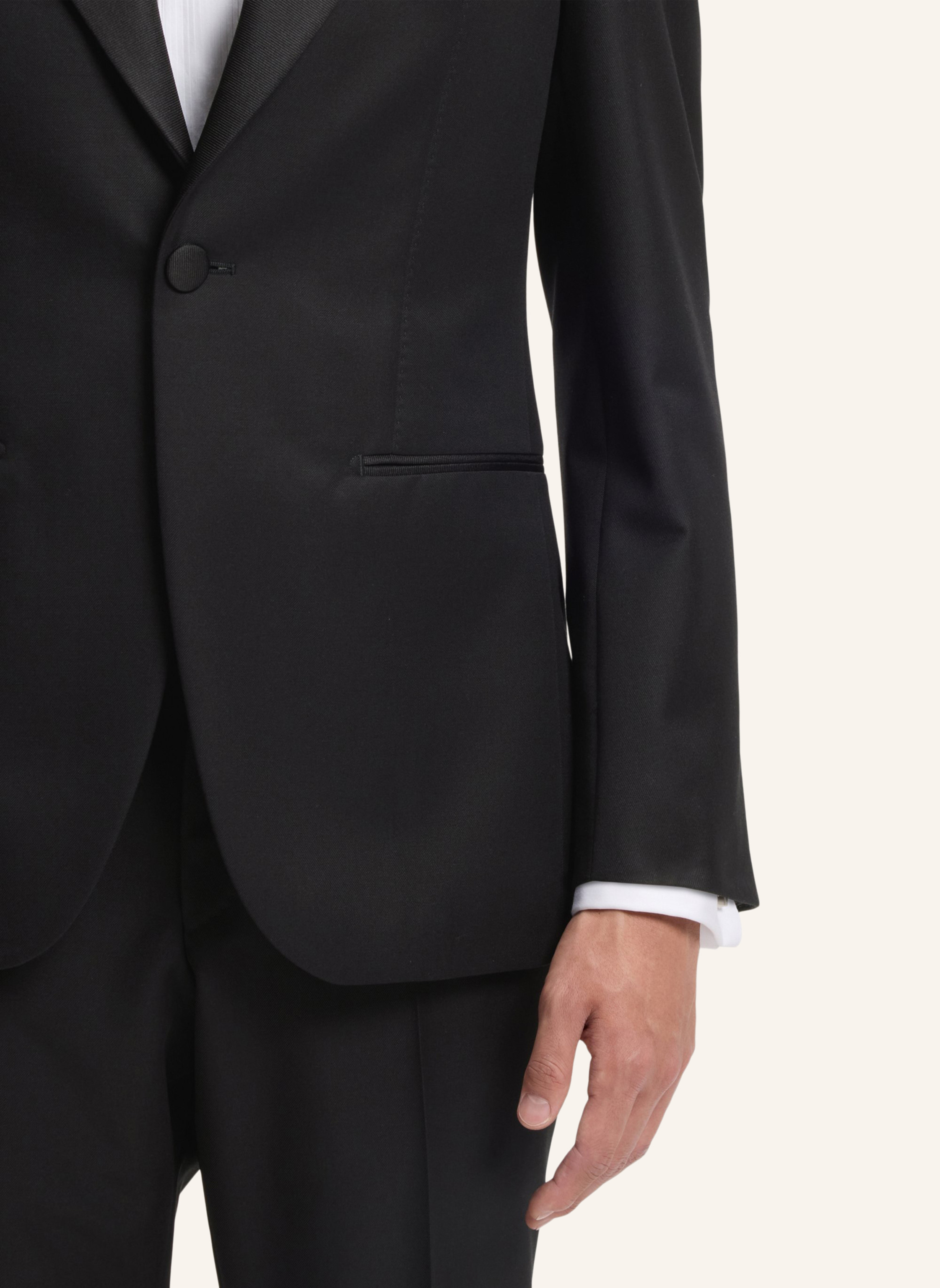 Thumbnail - Boss Business Anzug L-harvers2pcstux-254 Slim Fit schwarz