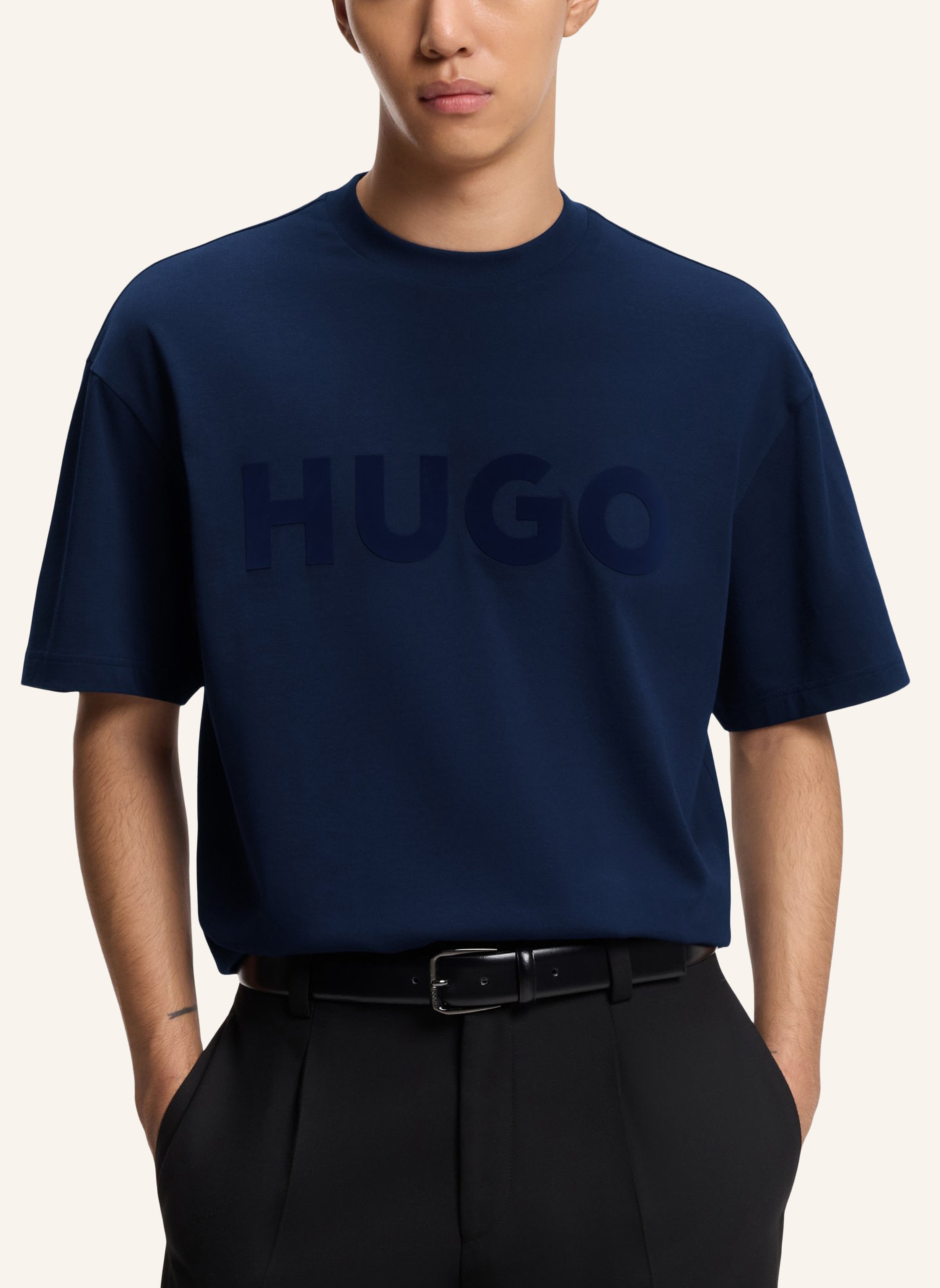 Thumbnail - Hugo T-Shirt Dinkee blau