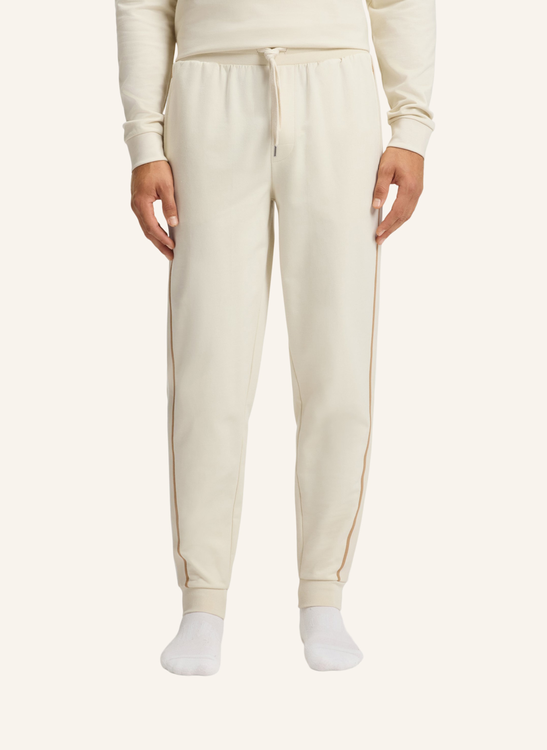 Thumbnail - Boss Loungewear Unterteil Iconic Pants weiss