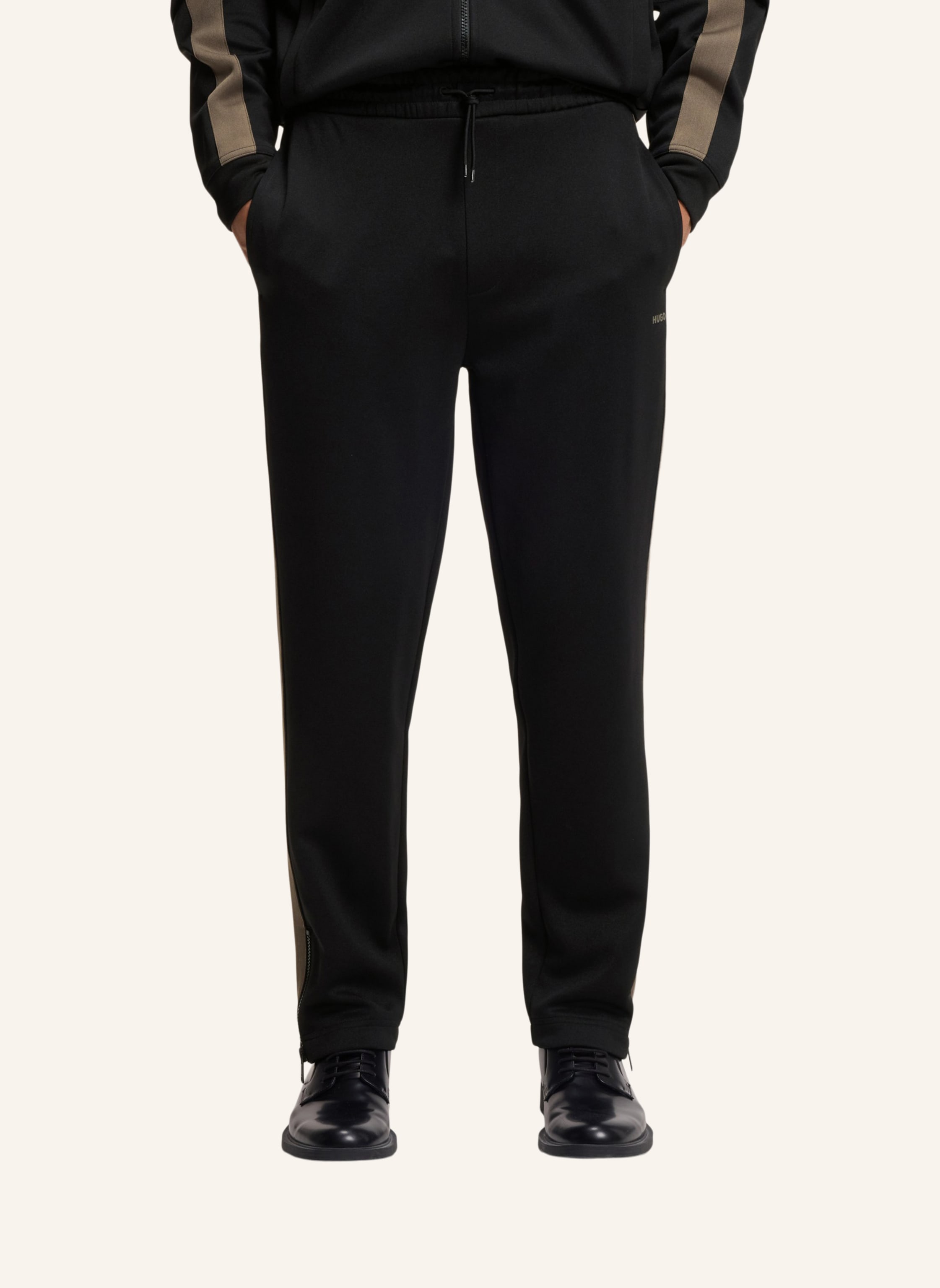 Thumbnail - Hugo Casual Hose Dolos Relaxed Fit schwarz
