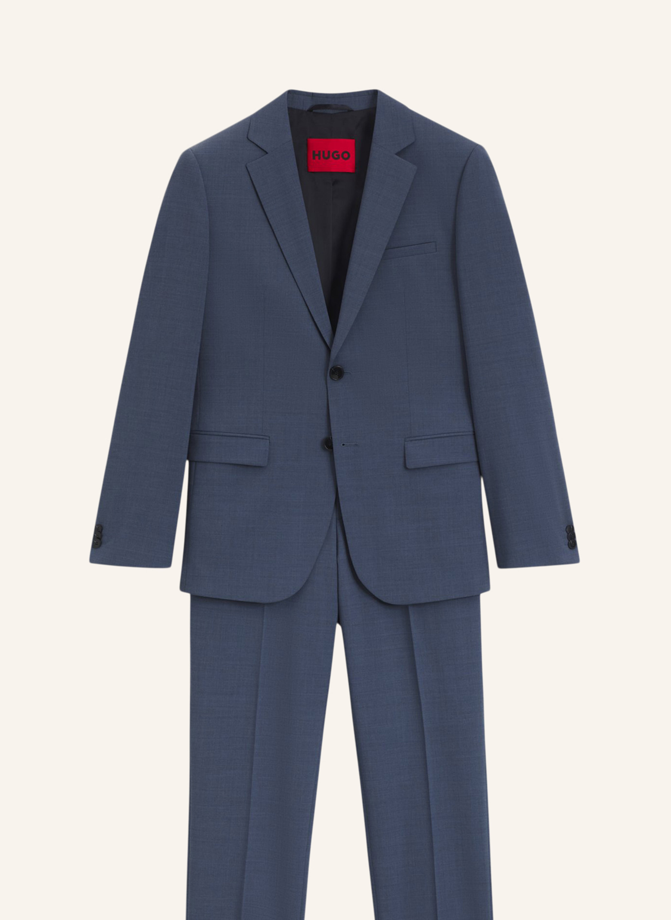 Thumbnail - Hugo Business Anzug Arti-hesten253x Extra-Slim Fit blau