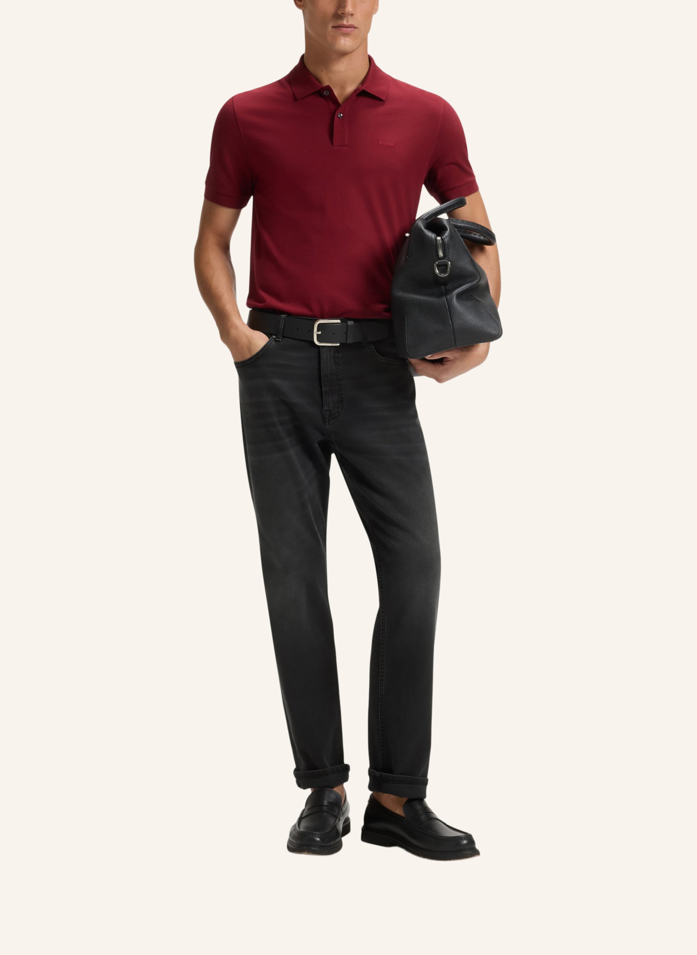 Thumbnail - Boss Jeans H-Anderson_In Relaxed Fit grau