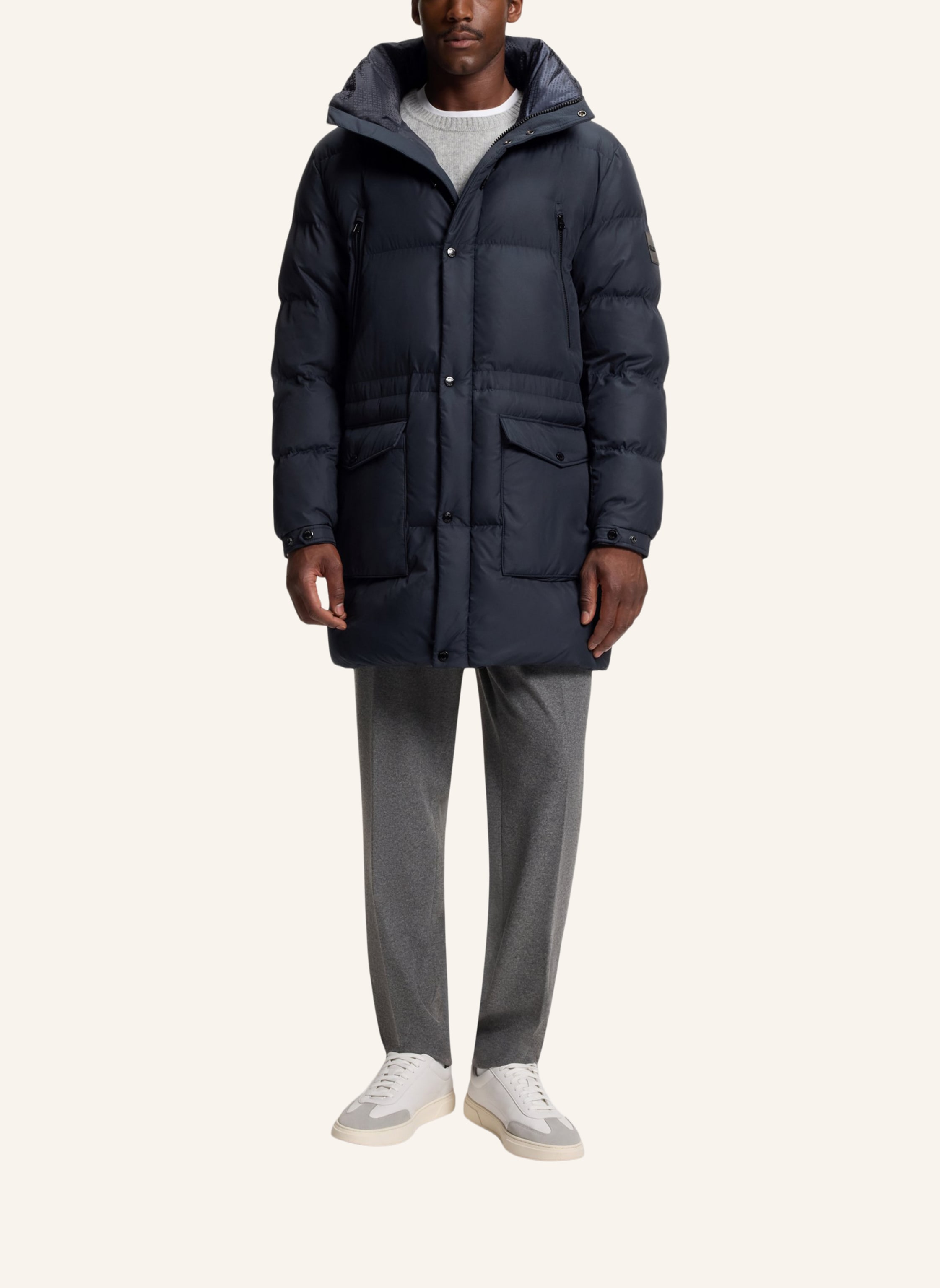 Thumbnail - Boss Casual Jacke H-Condolo2_In Regular Fit blau