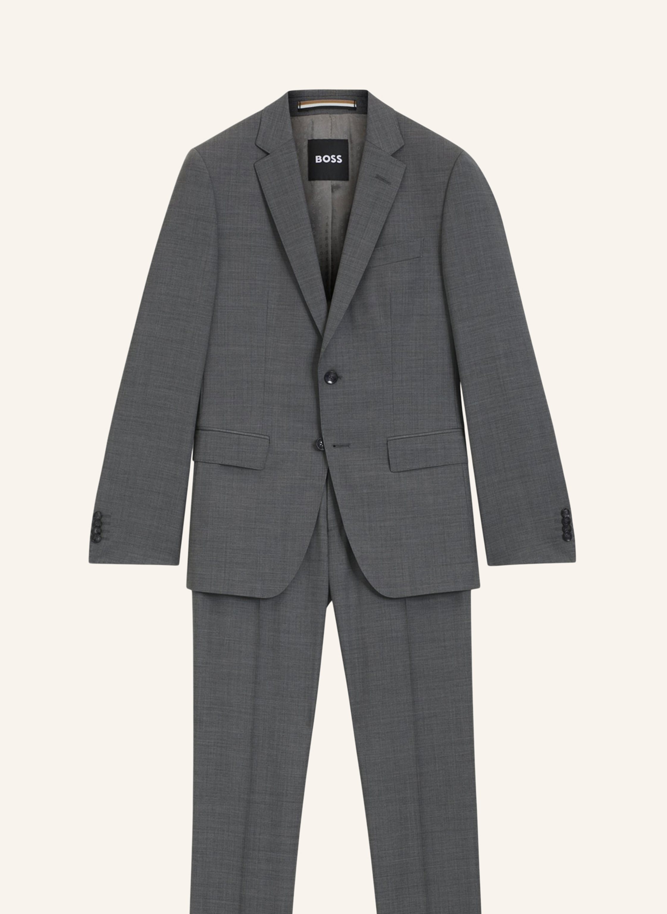 Thumbnail - Boss Business Anzug H-Huge-2pcs-224 Slim Fit grau