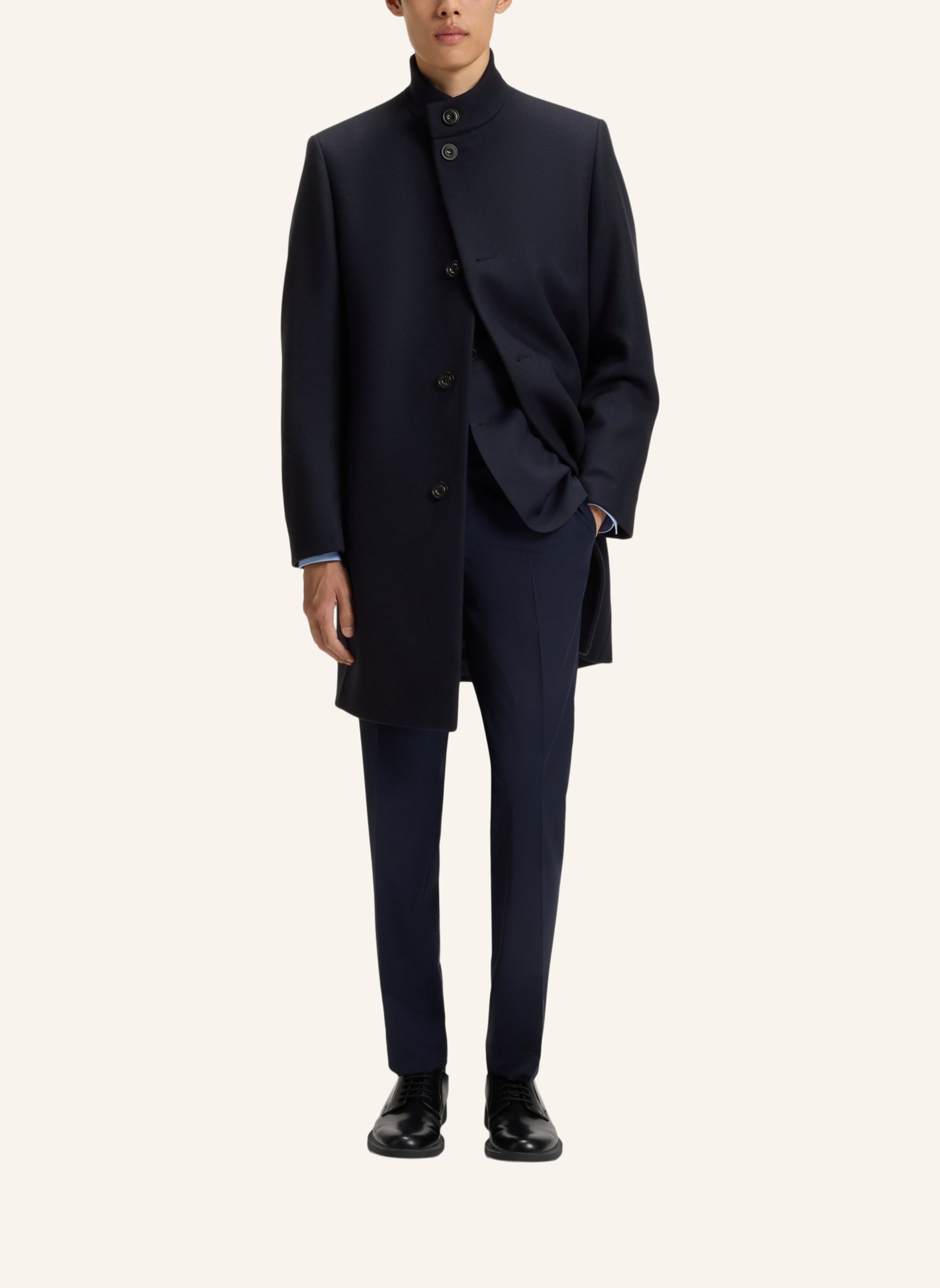 Thumbnail - Hugo Wollmantel Mintrax blau