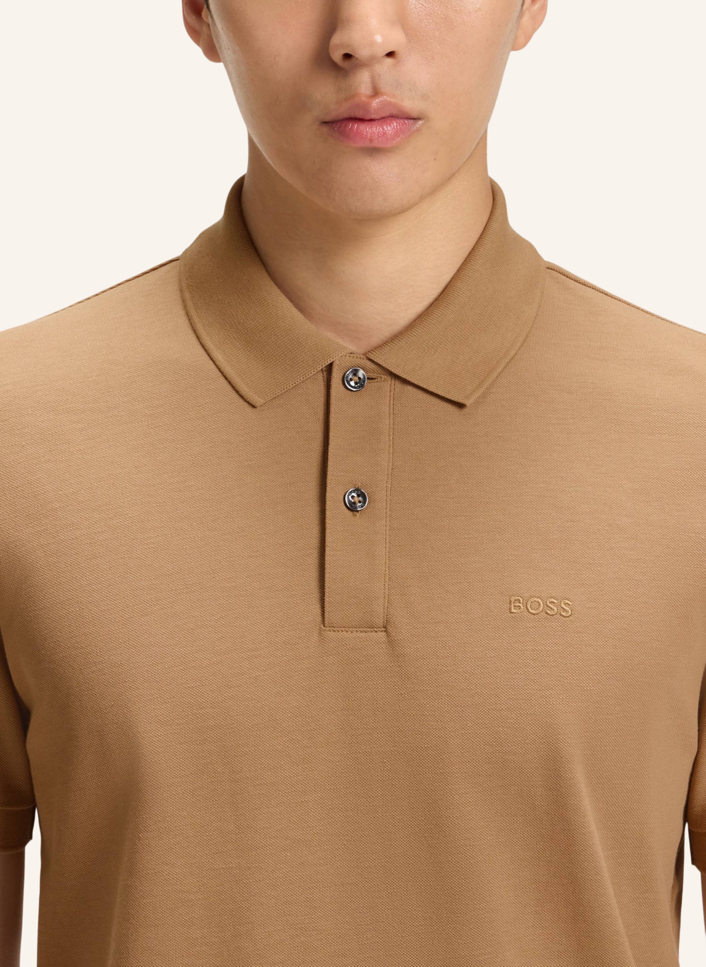 Thumbnail - Boss Poloshirt Pallas Regular Fit beige