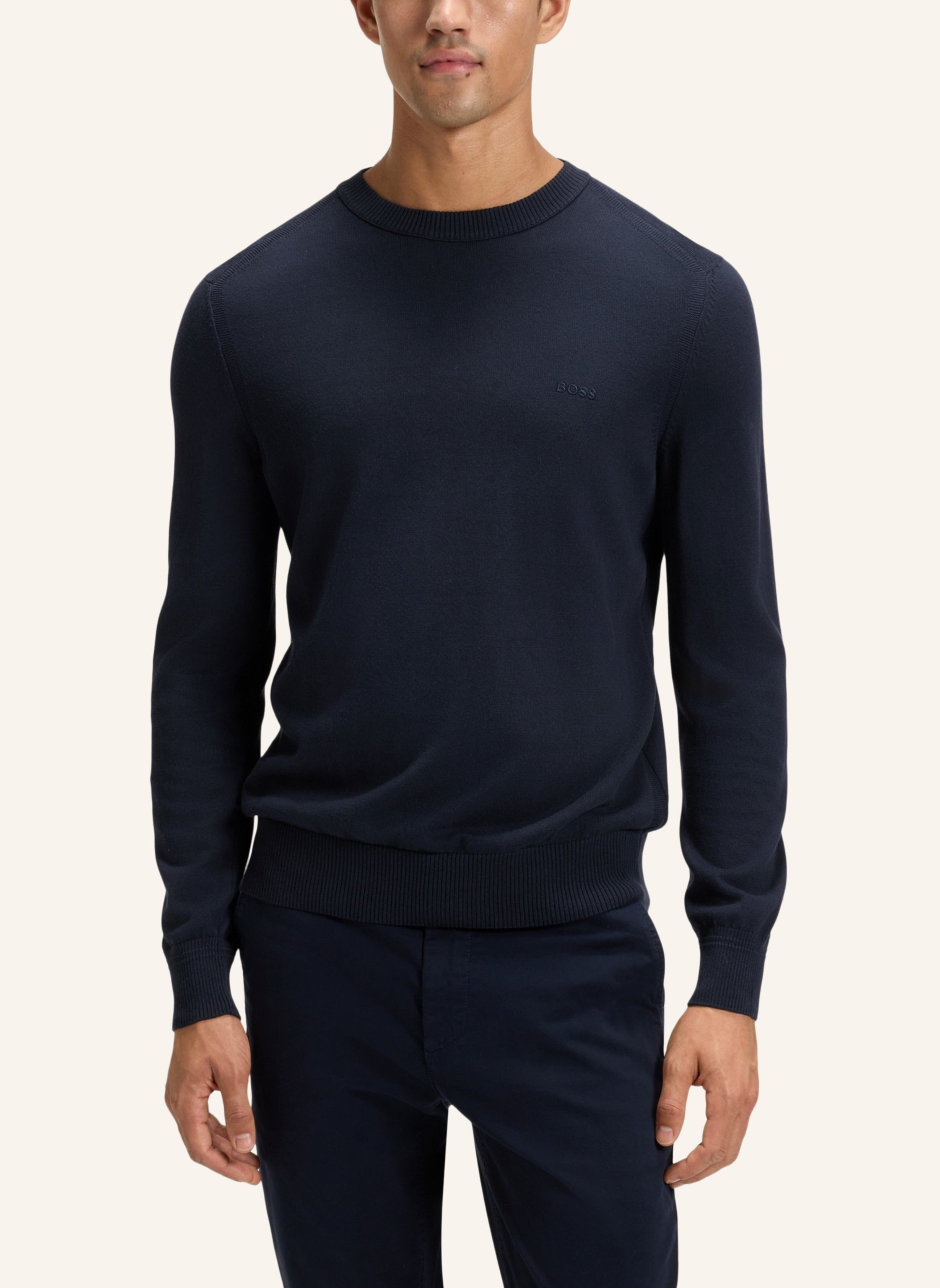 Thumbnail - Boss Pullover Asac_C Regular Fit blau