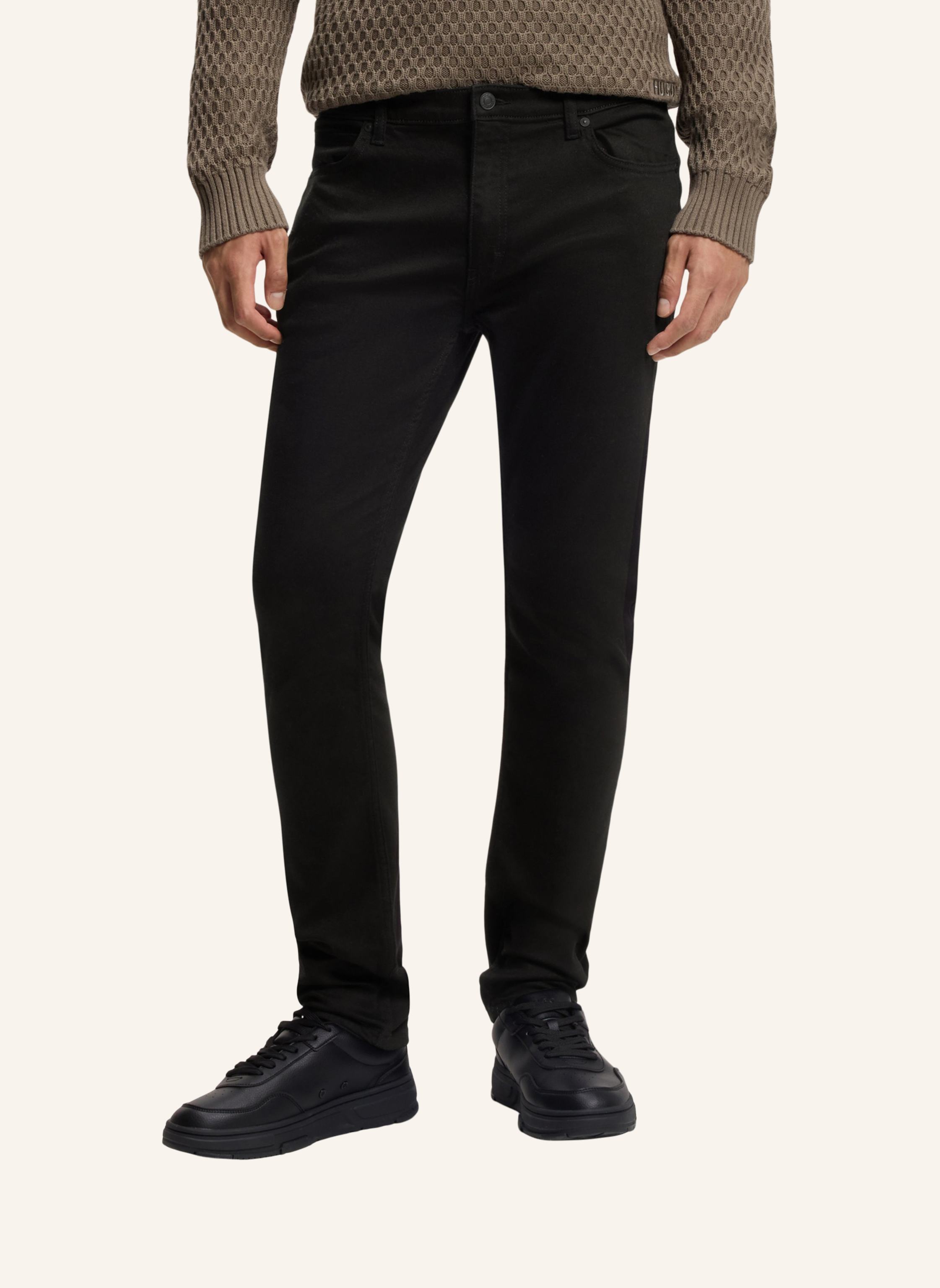 Thumbnail - Hugo Jeans Hugo 734 Extra-Slim Fit schwarz