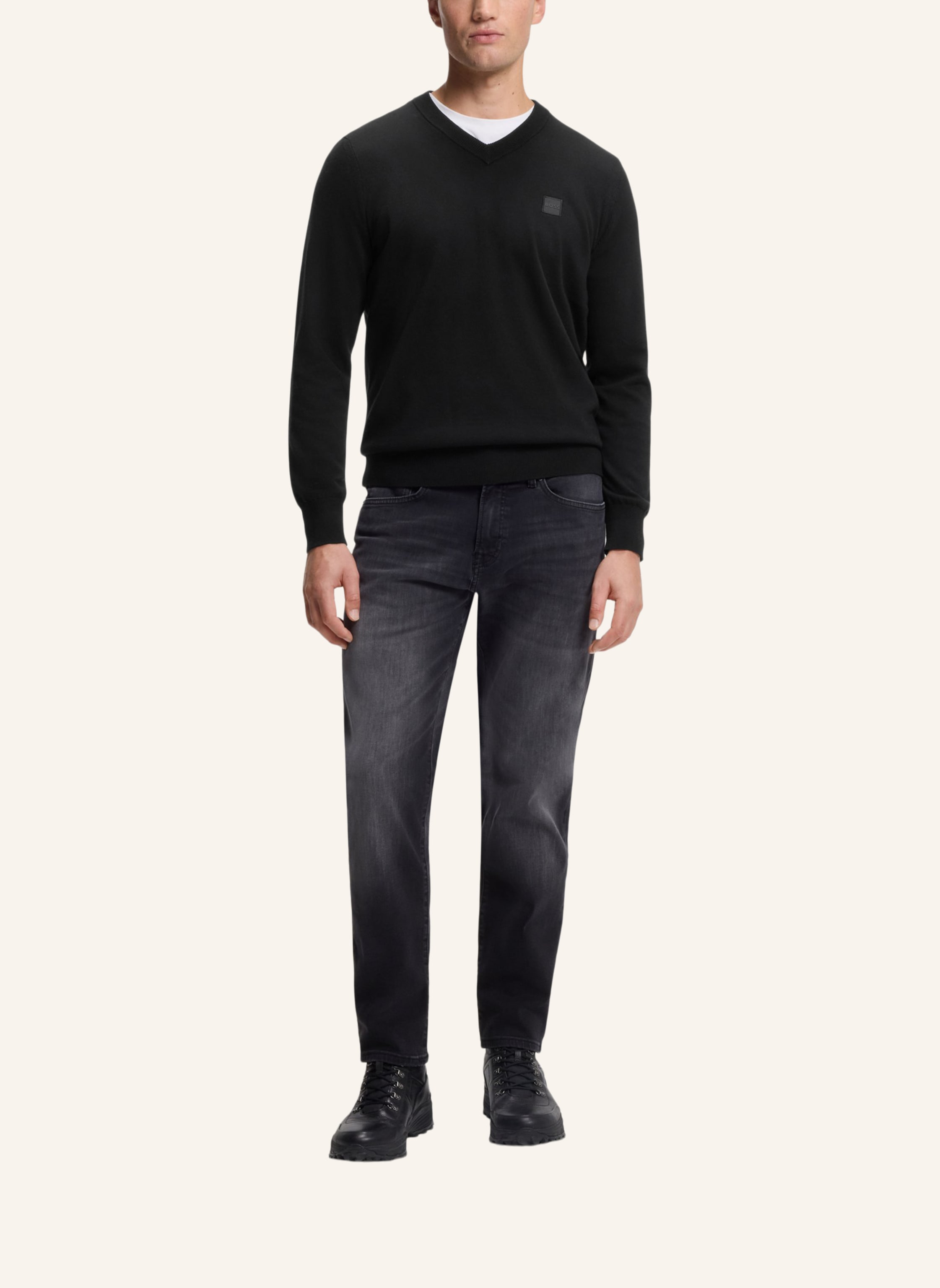 Thumbnail - Boss Pullover Kanovano_V_S Regular Fit schwarz