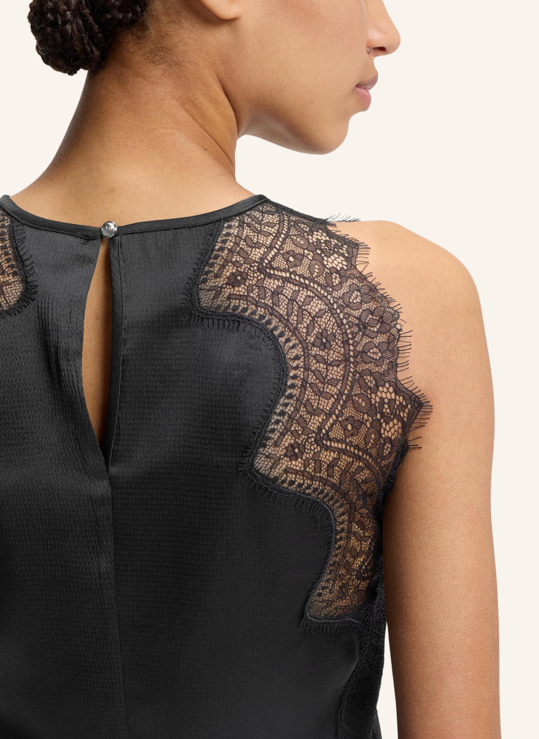 Thumbnail - Boss Business Kleid C_Dlace Slim Fit schwarz