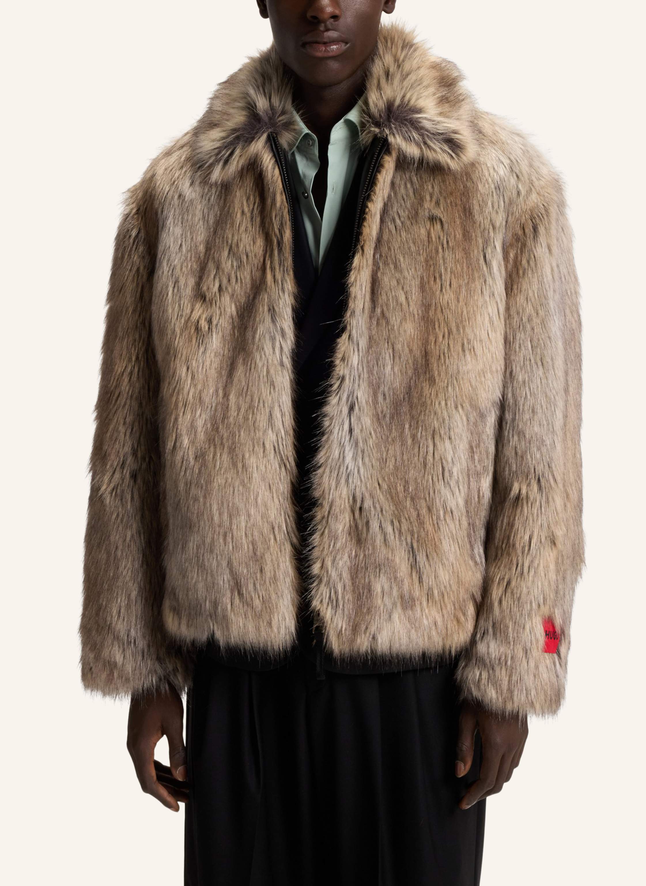 Thumbnail - Hugo Casual Jacke bryan2541 Relaxed Fit braun