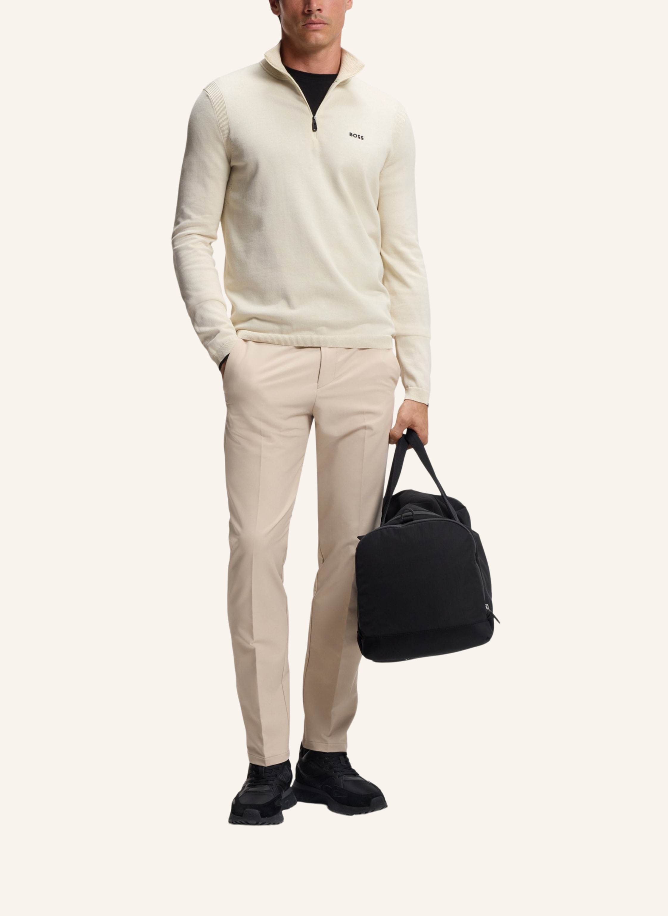 Thumbnail - Boss Pullover K_Ever-X Qz Regular Fit weiss