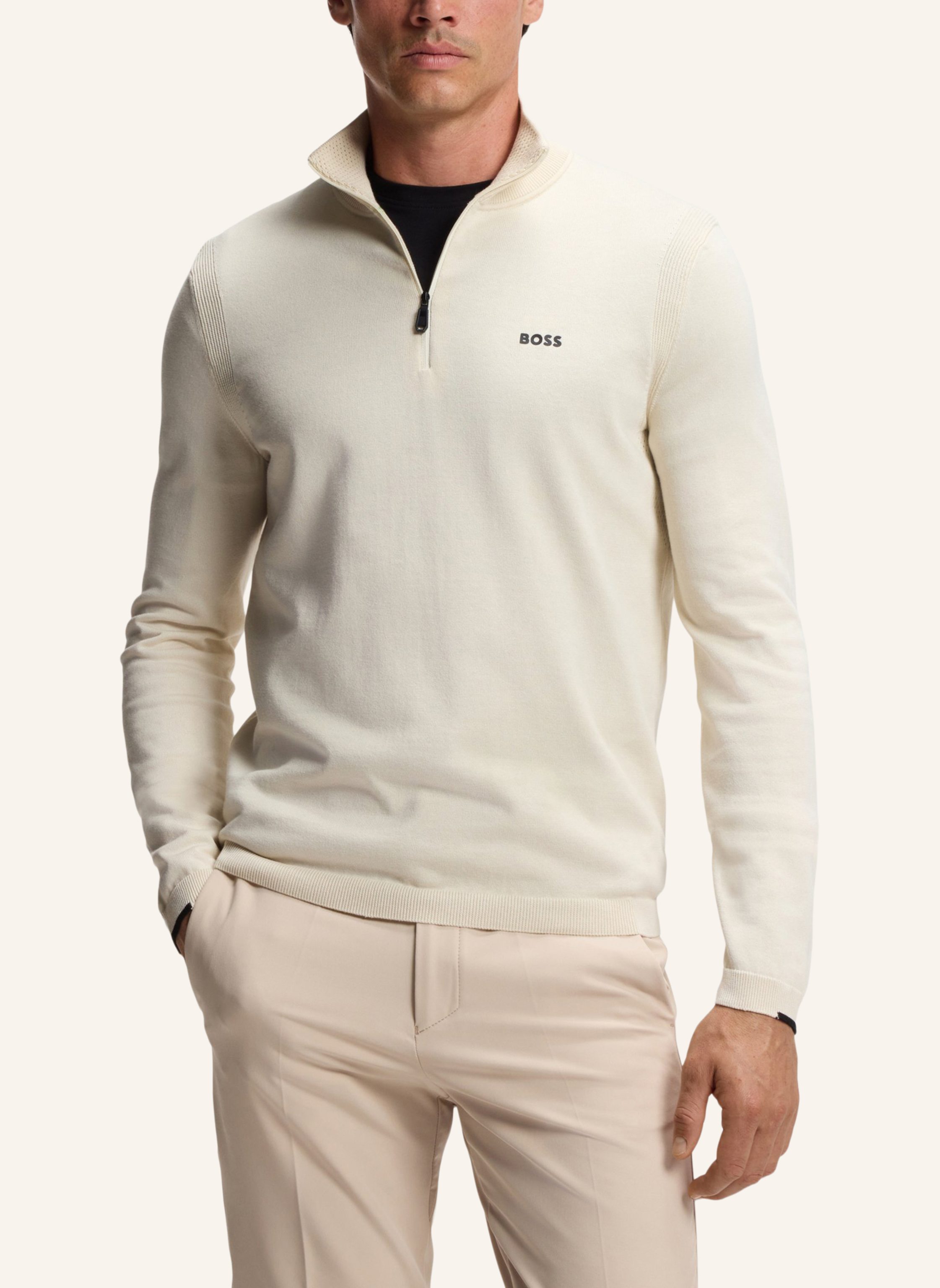 Thumbnail - Boss Pullover K_Ever-X Qz Regular Fit weiss