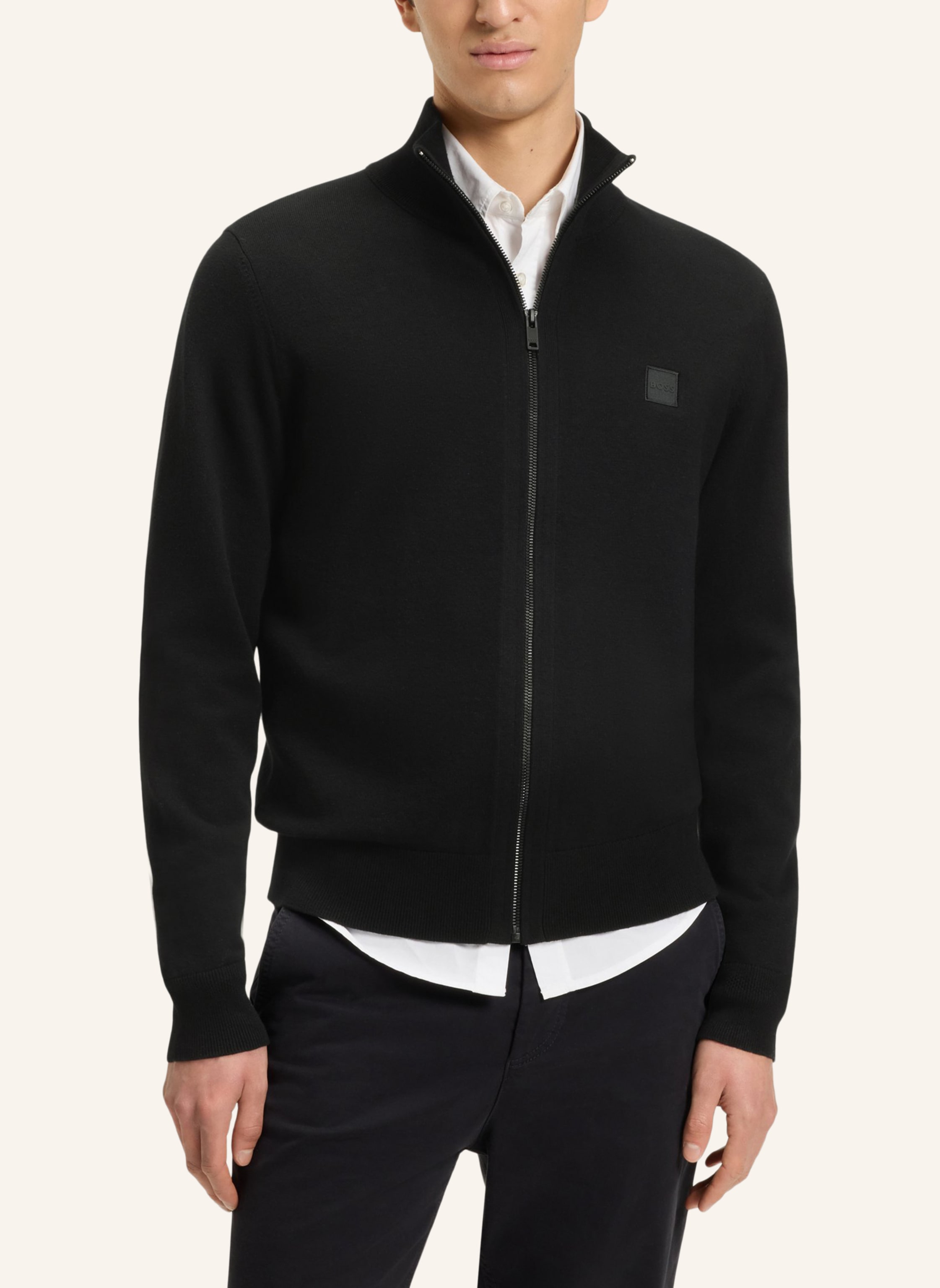 Thumbnail - Boss Casual Jacke Kanozip_S Regular Fit schwarz