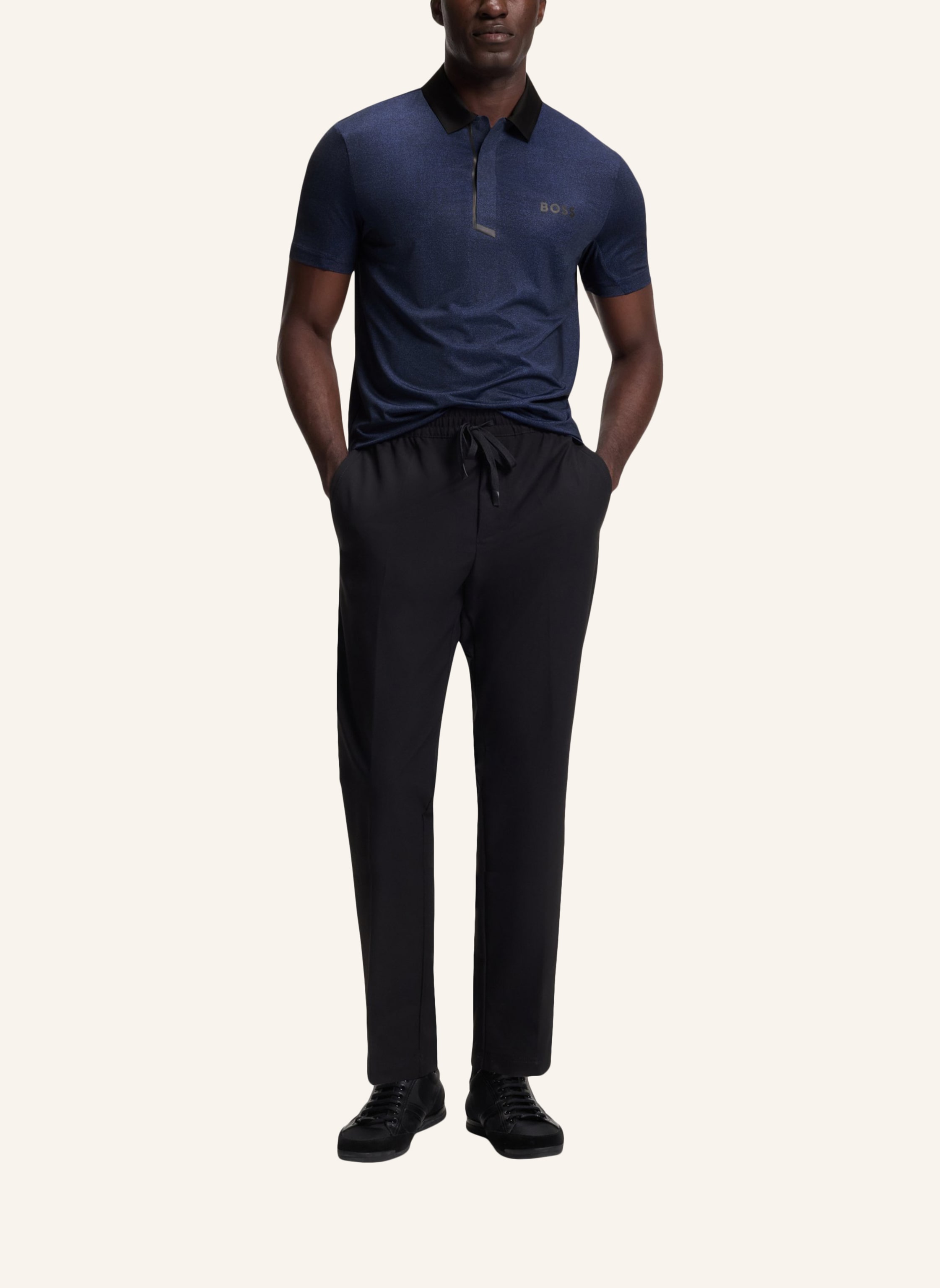 Thumbnail - Boss Poloshirt Pl_Paddytech Goc Regular Fit blau