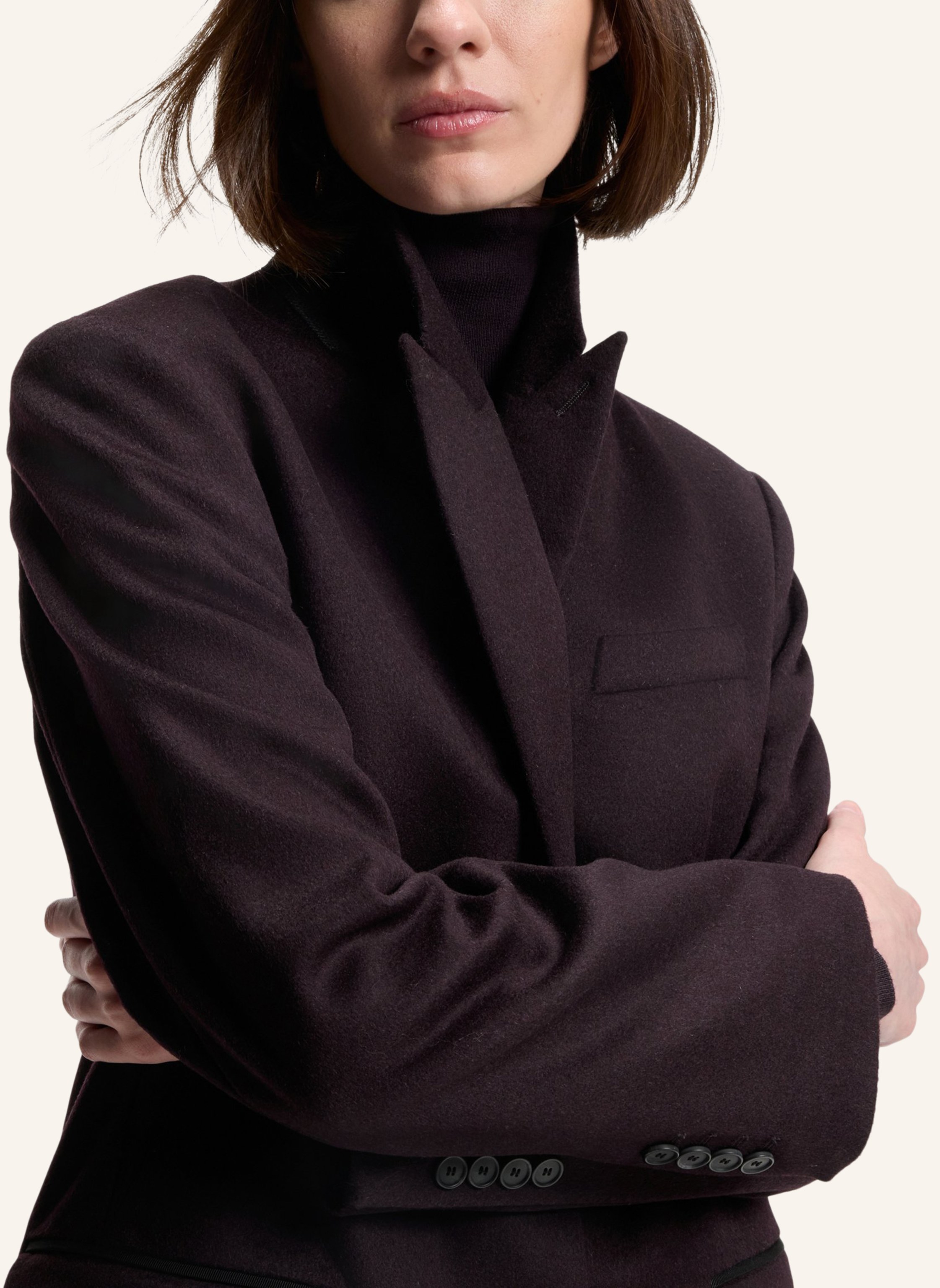 Thumbnail - Boss Mantel Classin lila