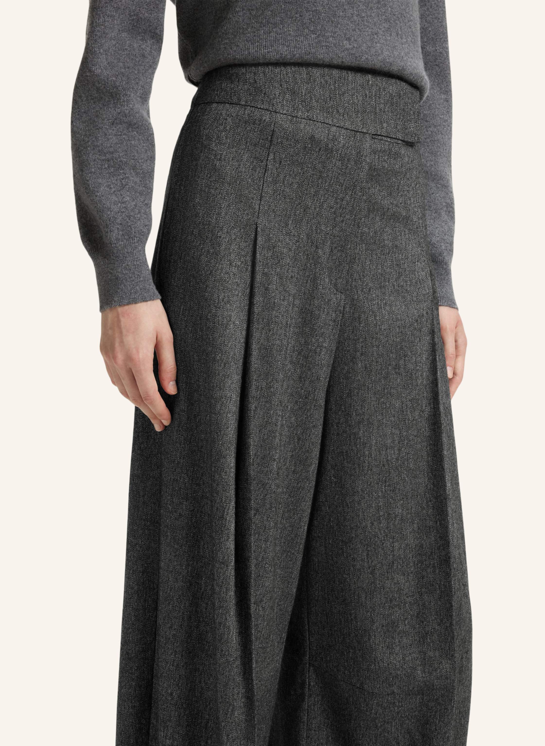 Thumbnail - Boss Business Hose Telda Oversize Fit grau