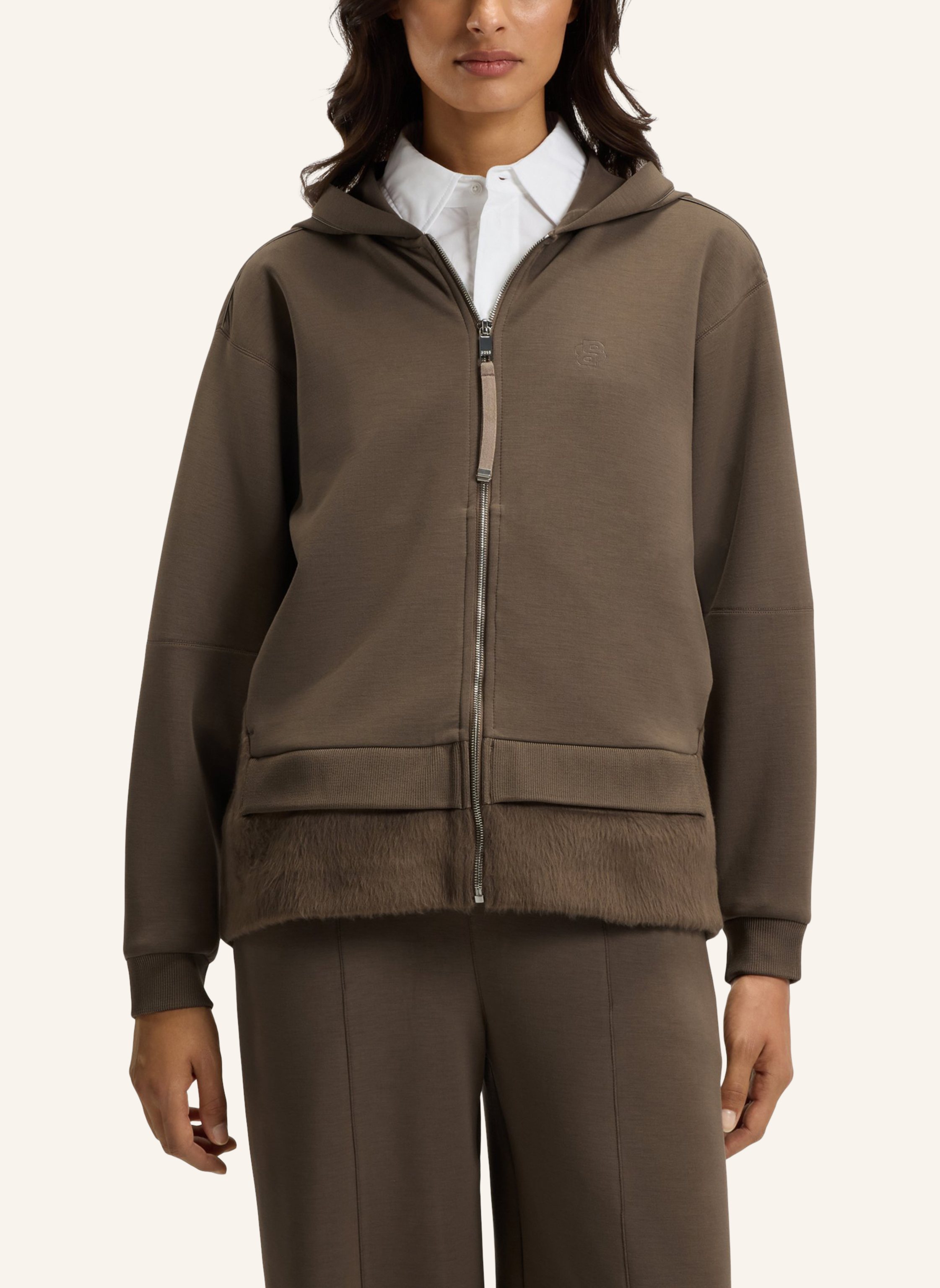 Thumbnail - Boss Sweatshirt Edaree grau