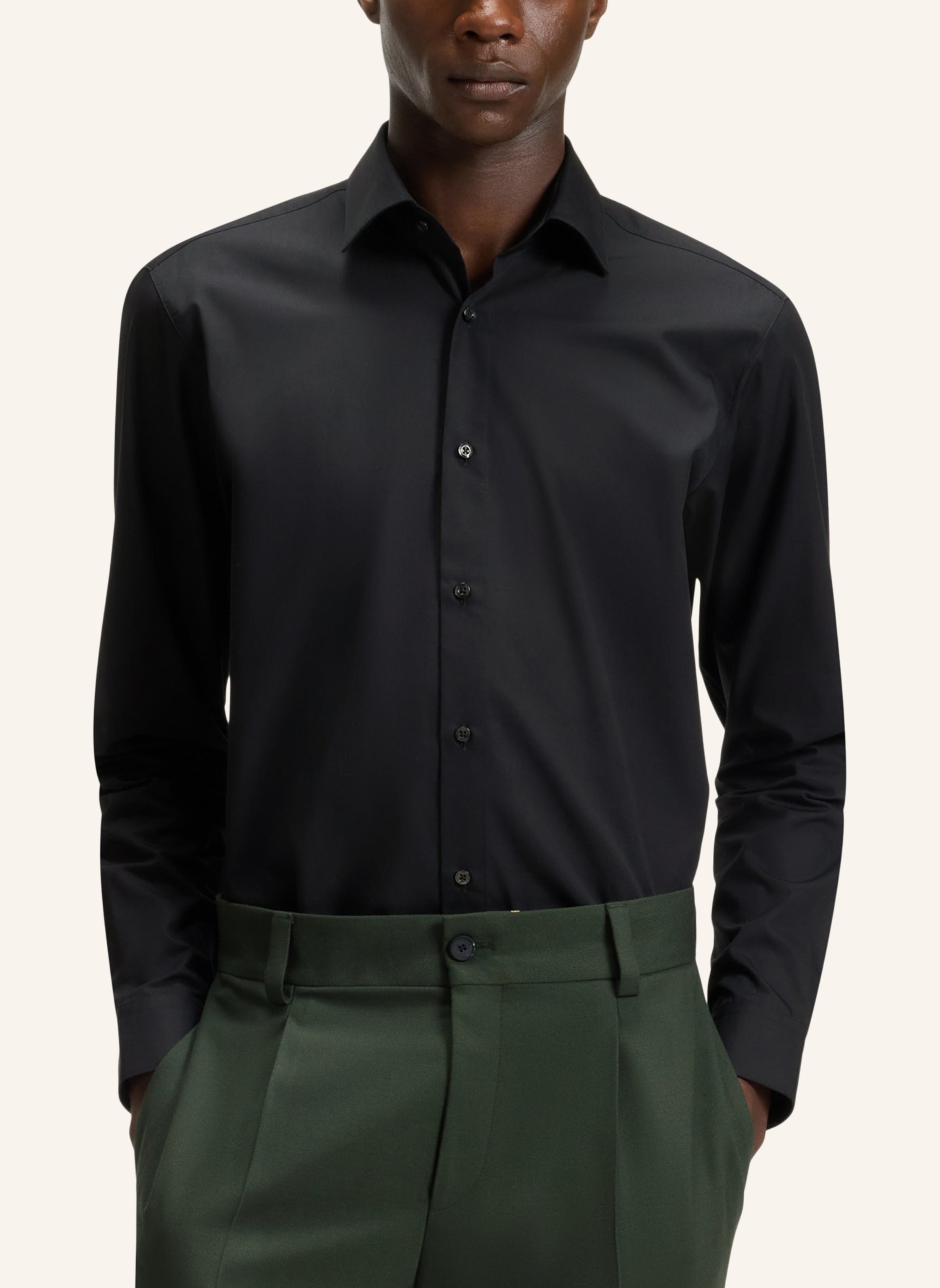 Thumbnail - Hugo Business Hemd Valerio schwarz