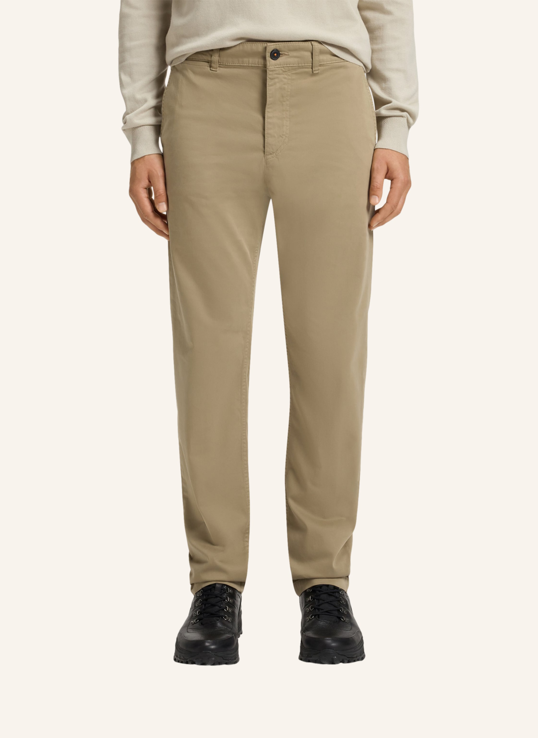 Thumbnail - Boss Chino Regular-1 Regular Fit braun