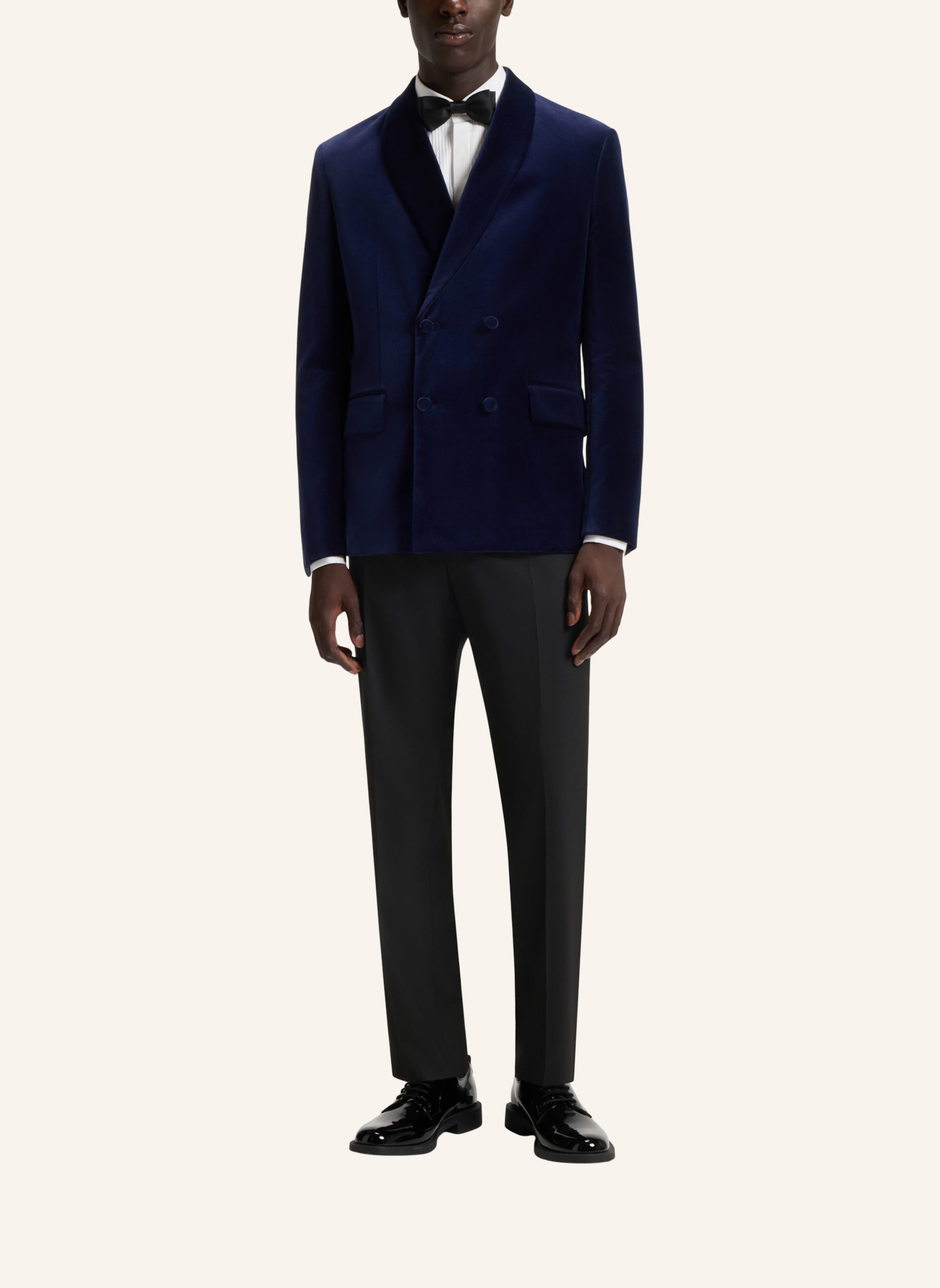 Thumbnail - Hugo Business Hose Teagan254E1X Modern Fit schwarz