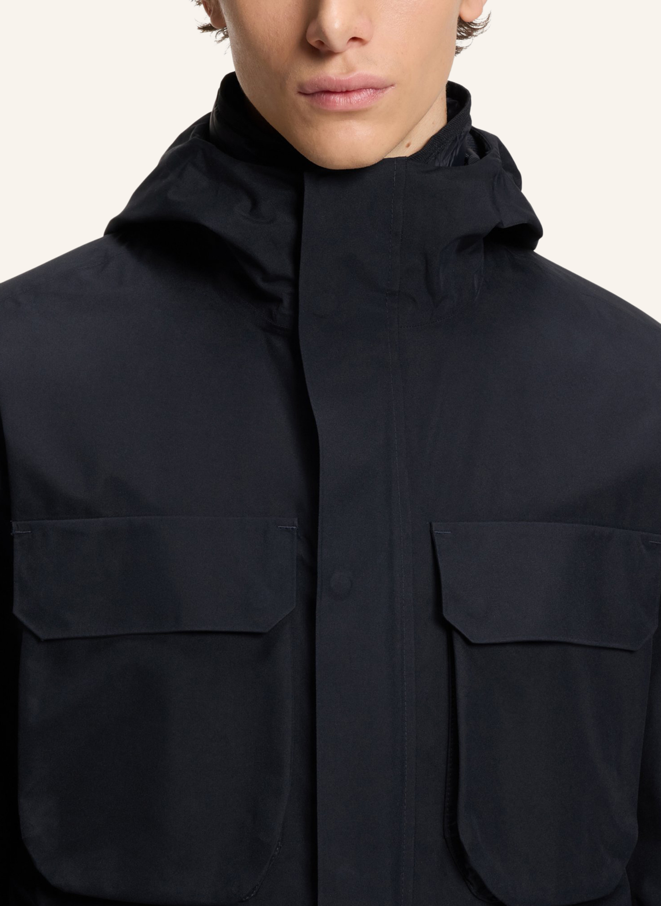 Thumbnail - Boss Casual Jacke P-Coler-Goretex blau